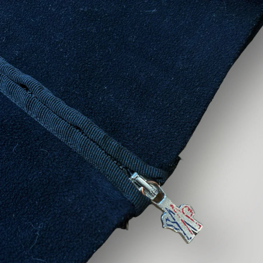 Moncler Womens Cropped Zip Up Fleece S