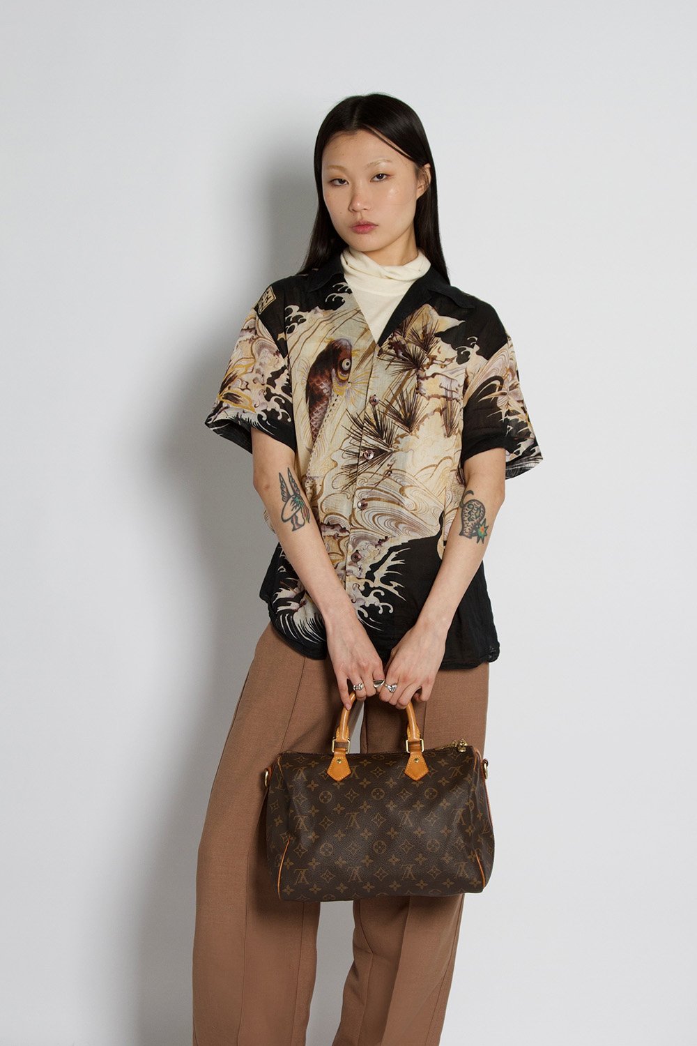 Jean Paul Gaultier Vintage Koi Print Shirt