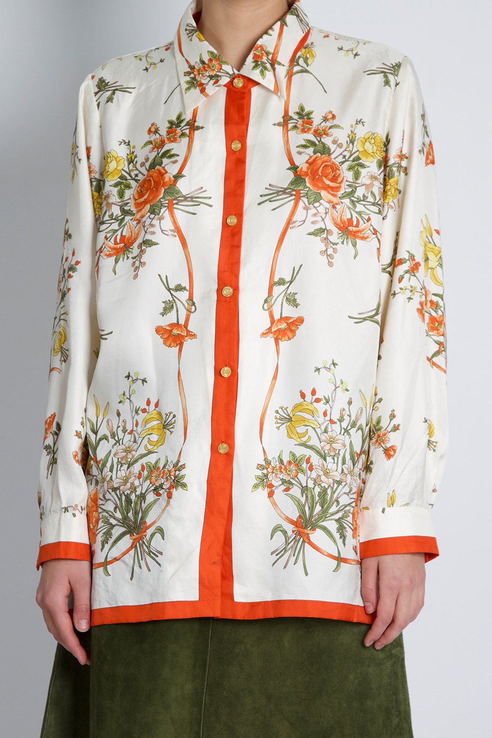 Curated Vintage Floral Garden Shirt