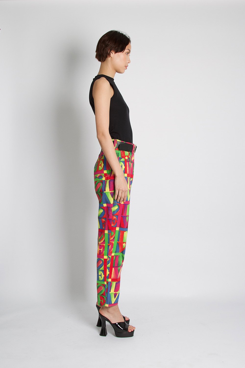 Versace Jeans Couture Vintage S/S 1995 LOVE Print