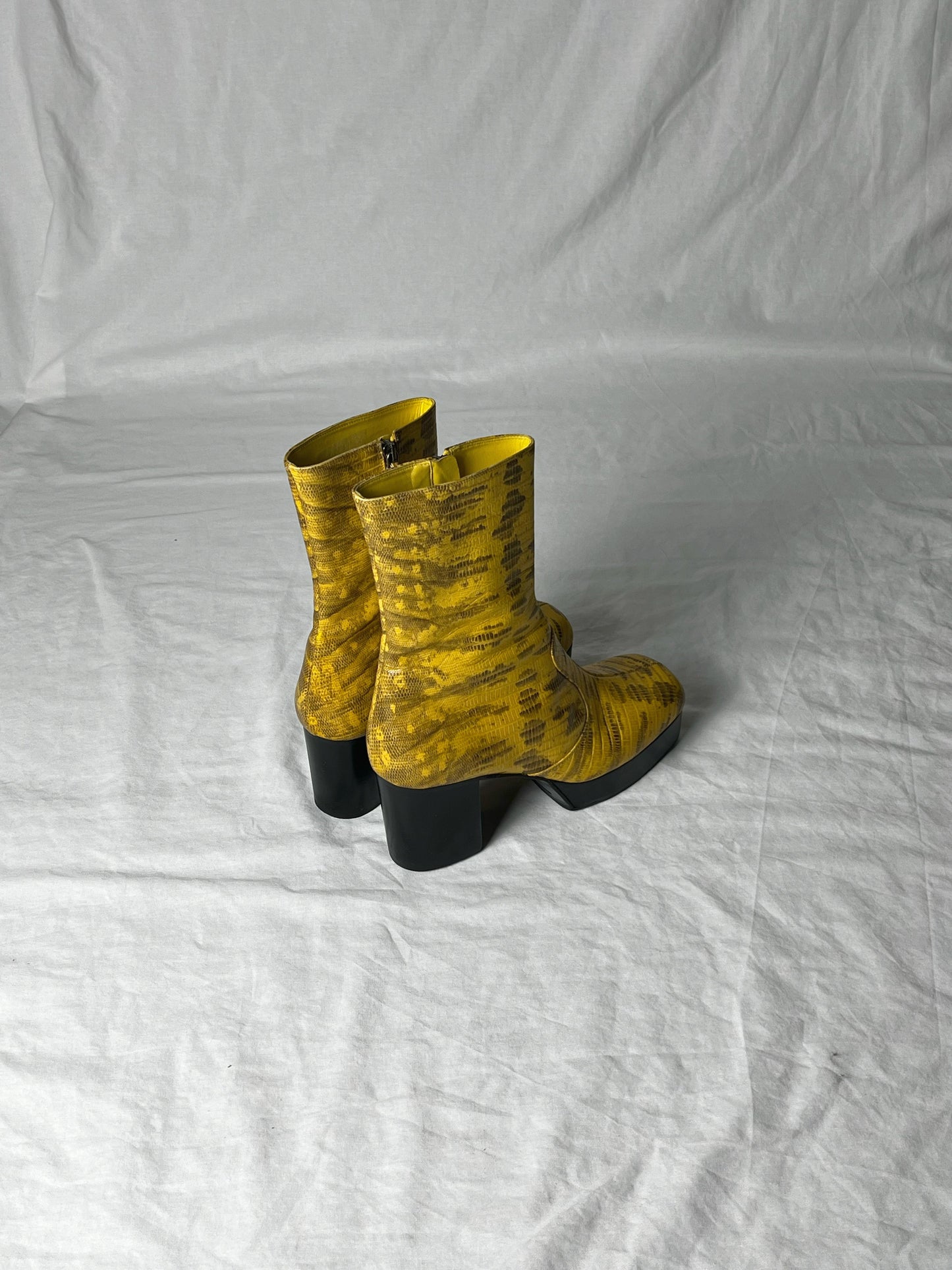 MIU MIU PYTHON PLATFORM | Default Title, Yellow