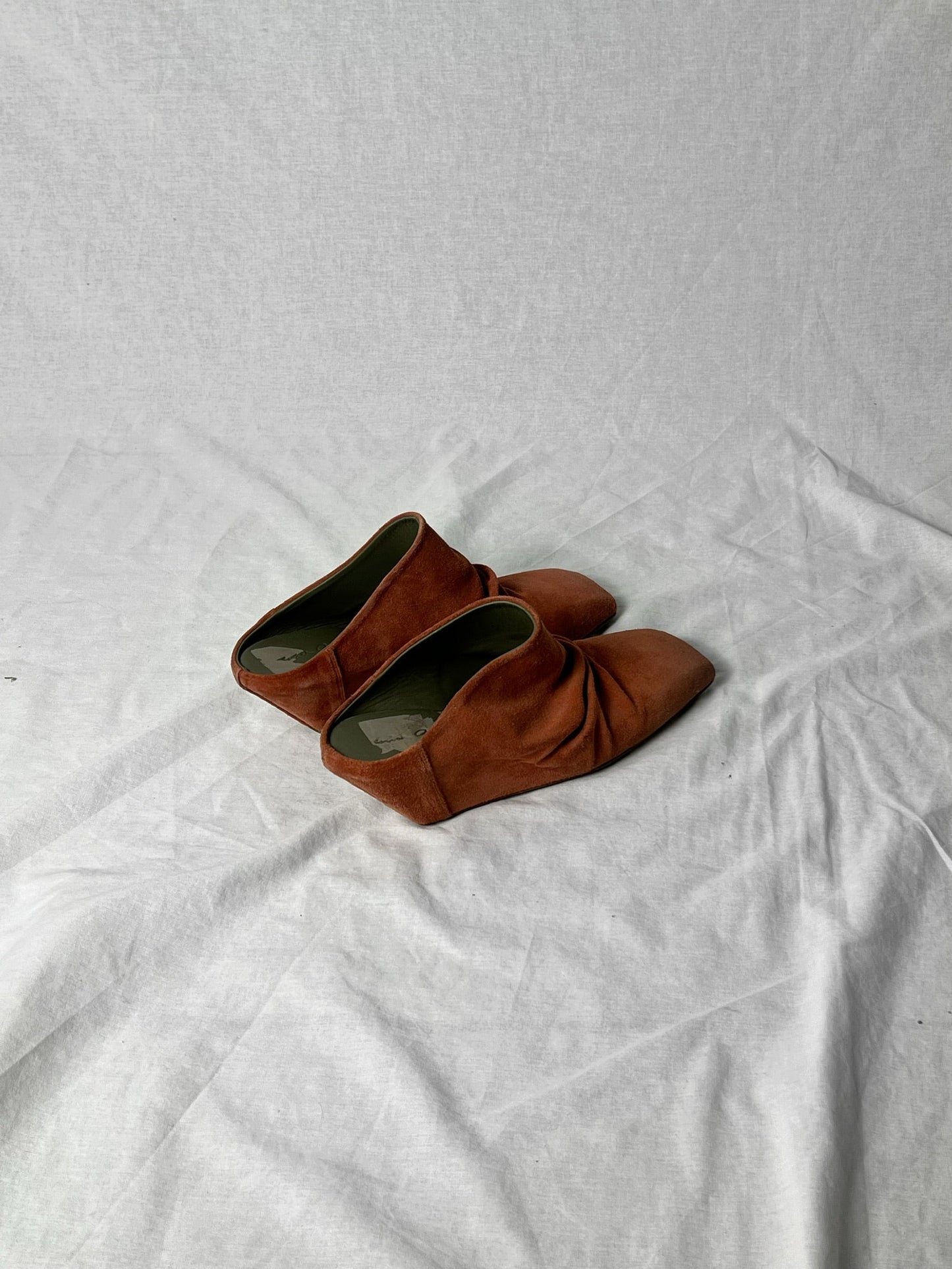 RICK OWENS SUEDE MULE | Default Title, Coral