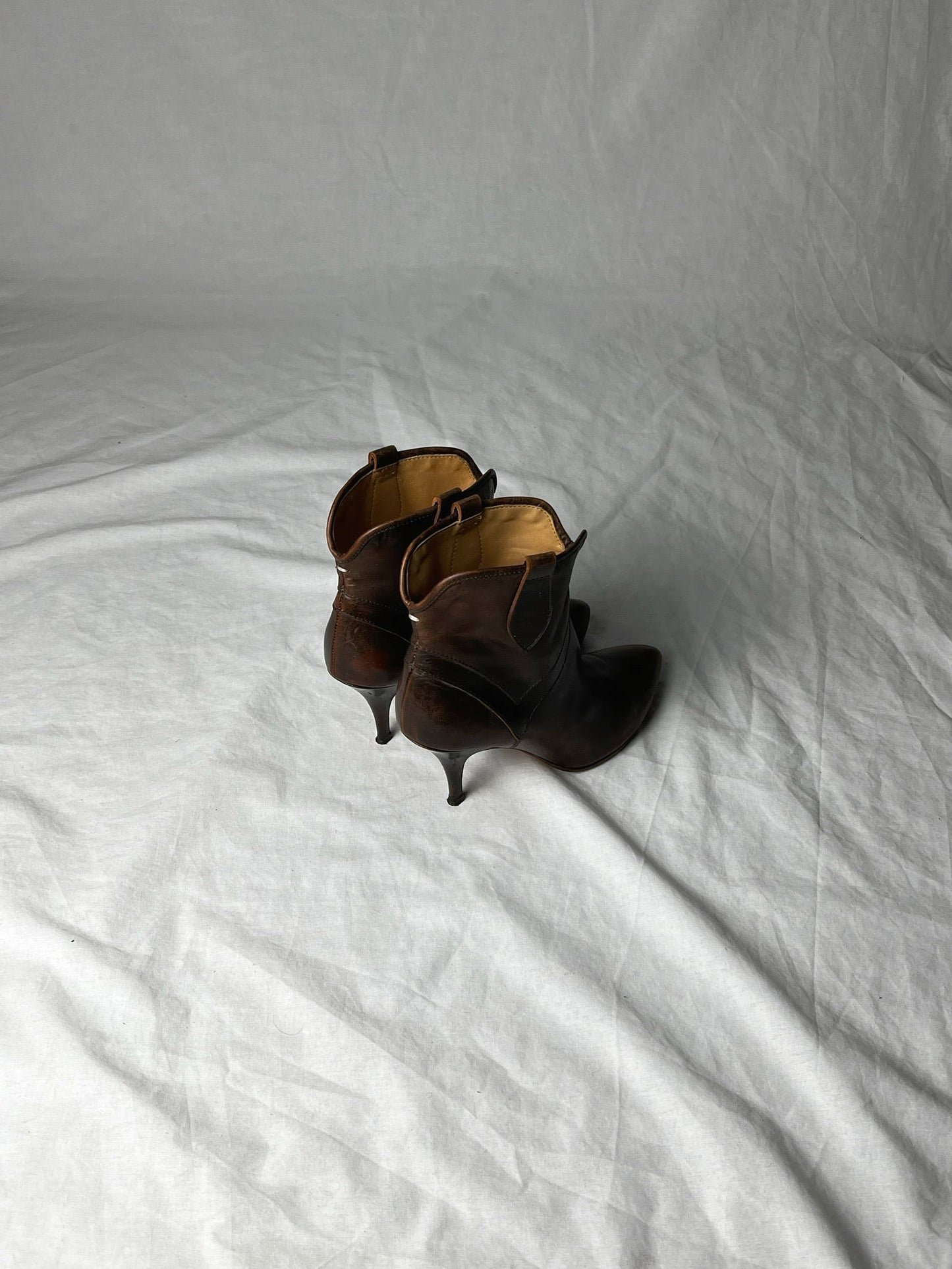 MARGIELA WESTERN HEELS | DEFAULT TITLE, Brown