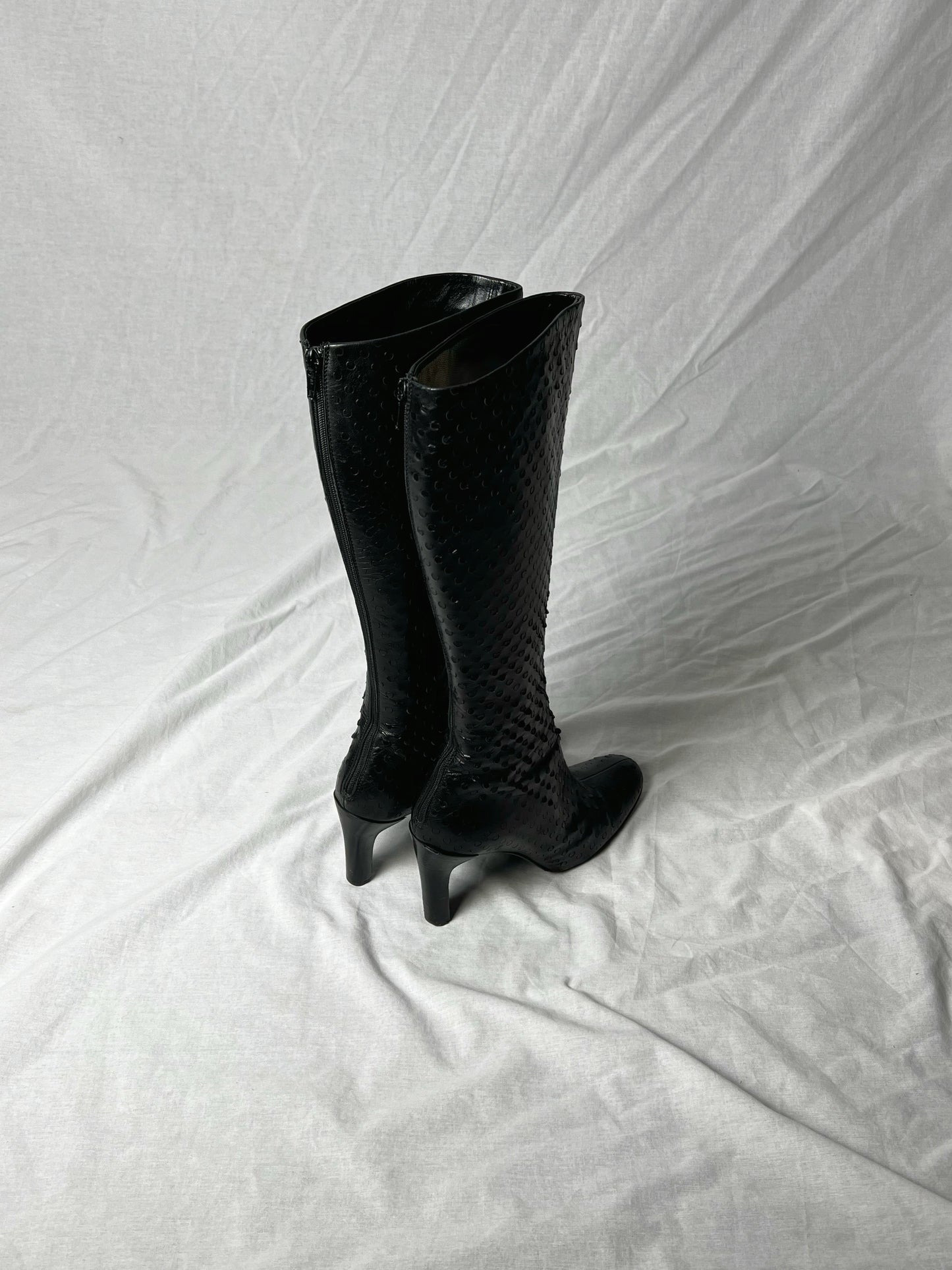 HELMUT LANG F/W 2001 SCALE BOOT | Default Title, Black