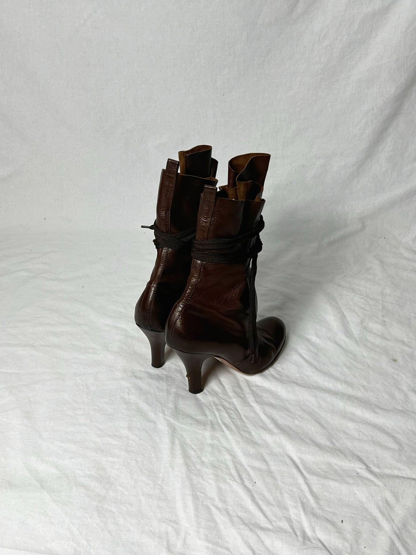 VIVIENNE WESTWOOD PIRATE BOOTS | DEFAULT TITLE, Oxblood