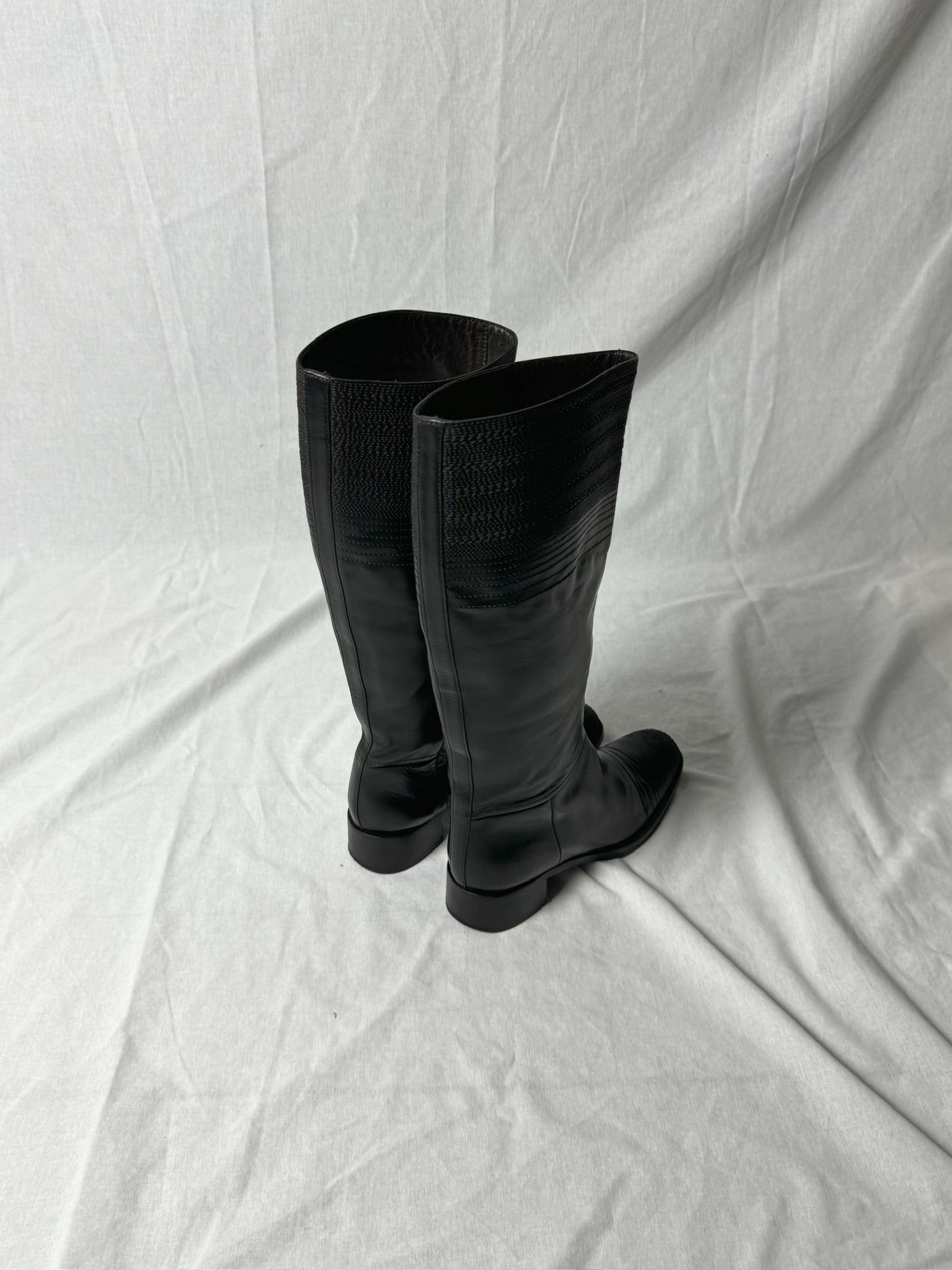 JIL SANDER MID CALF BOOT | Default Title, Black