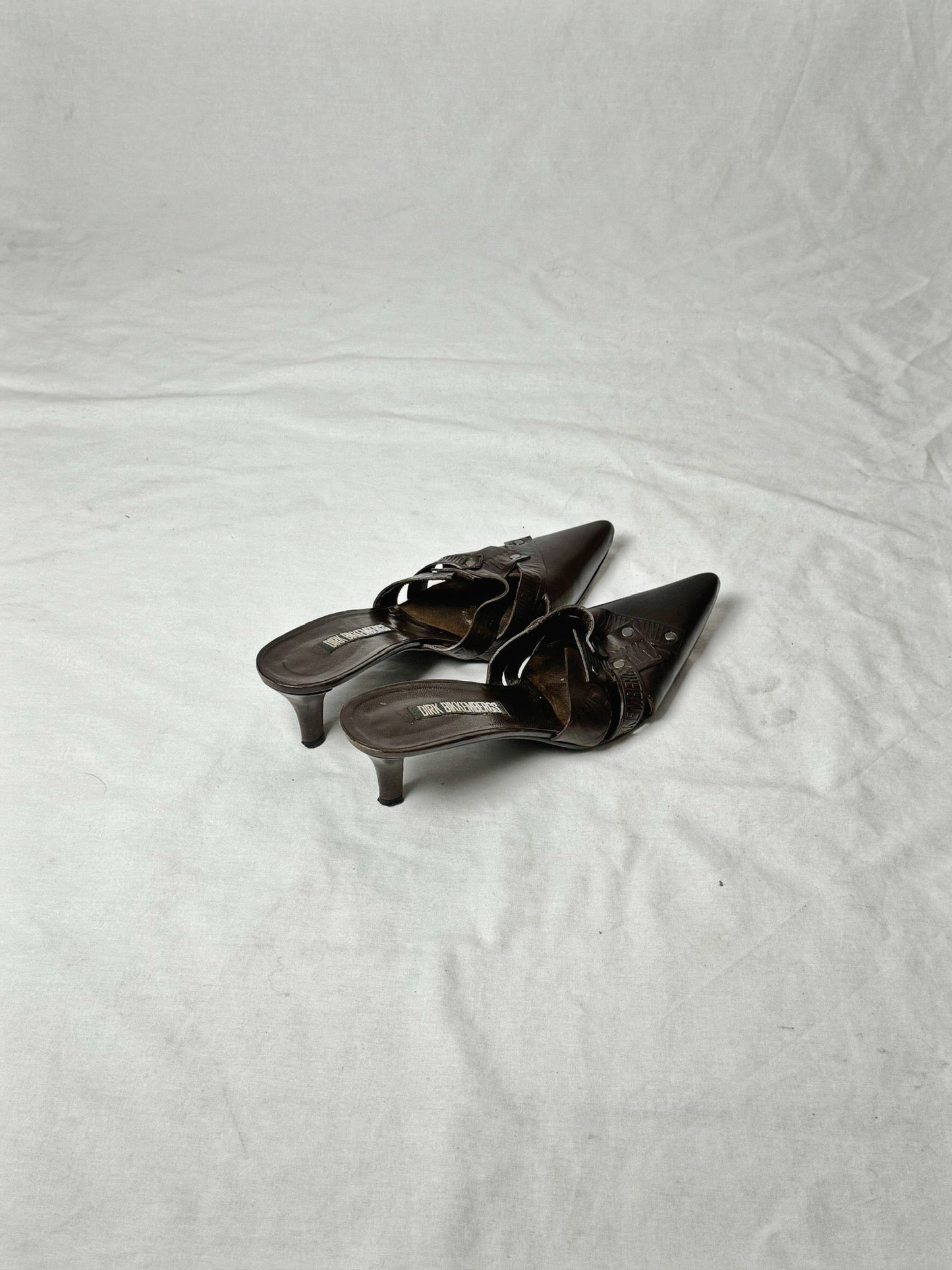 DIRK BIKKEMBERGS MULES (EU 39, FITS 38) | DEFAULT TITLE, Black