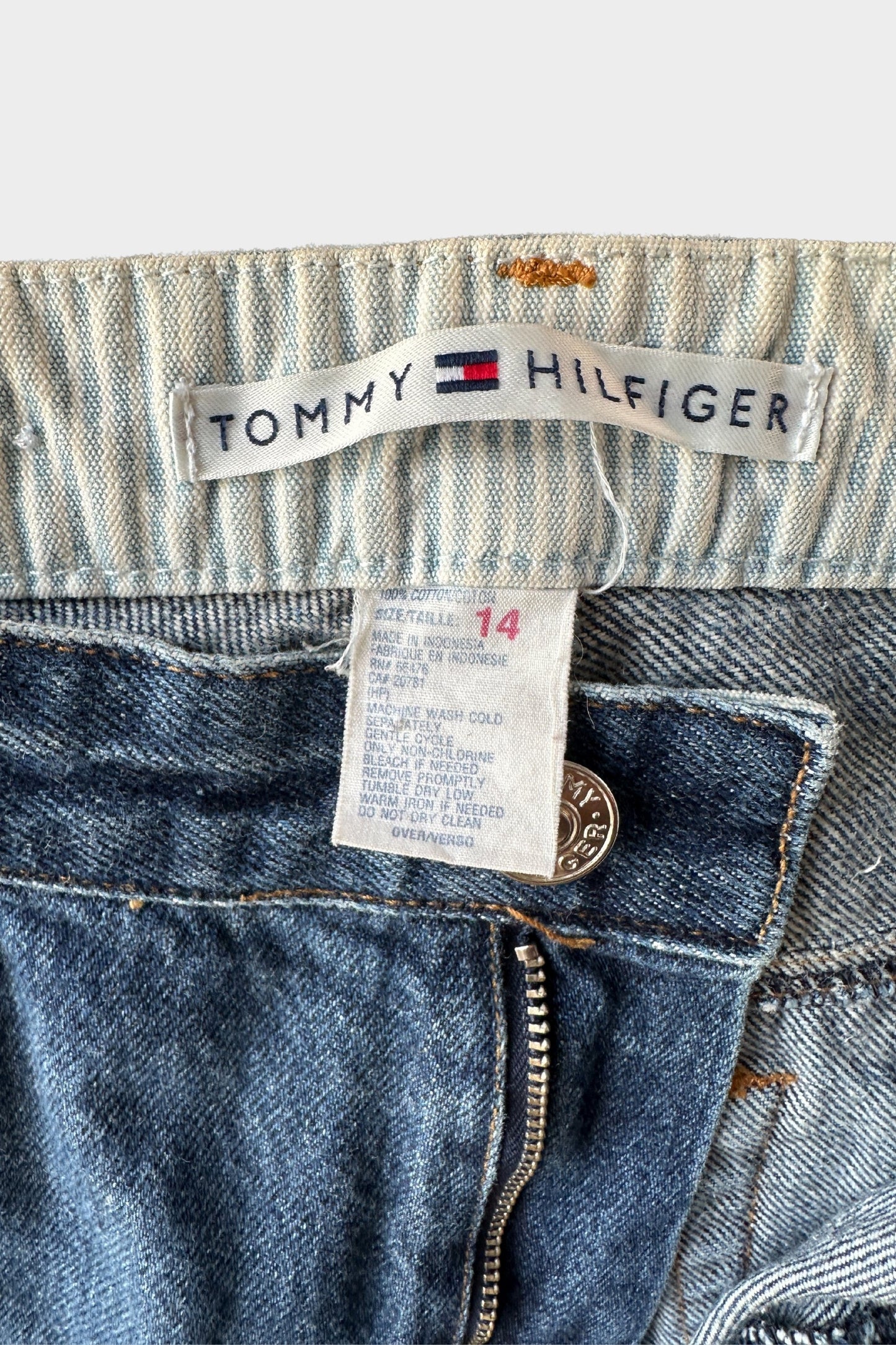 Tommy Hilfiger Relaxed Fit Bootleg Jeans 34