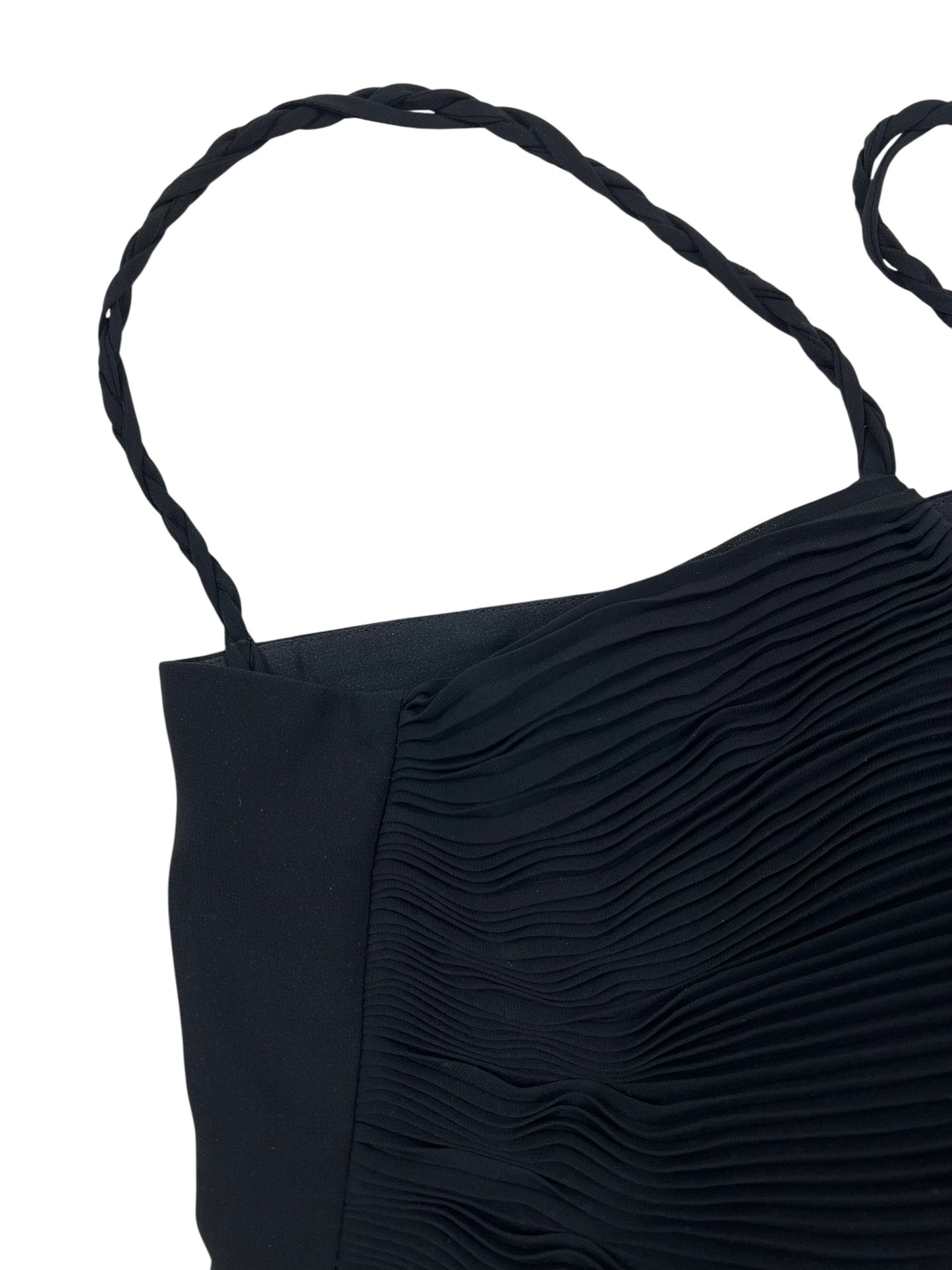 Emporio Armani pleat top | Black, Black