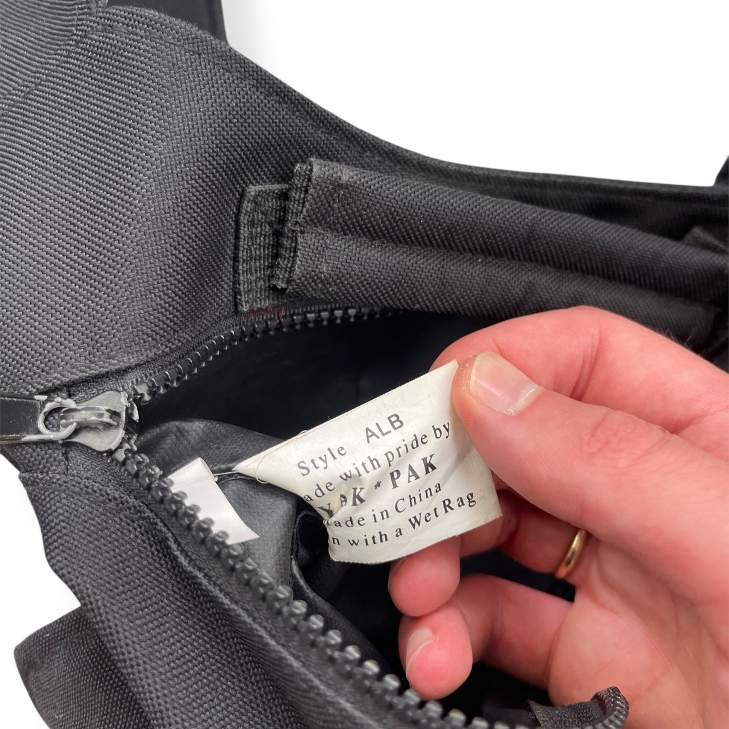Yak Pak Cargo Pocket Side Bag | O/S, Black