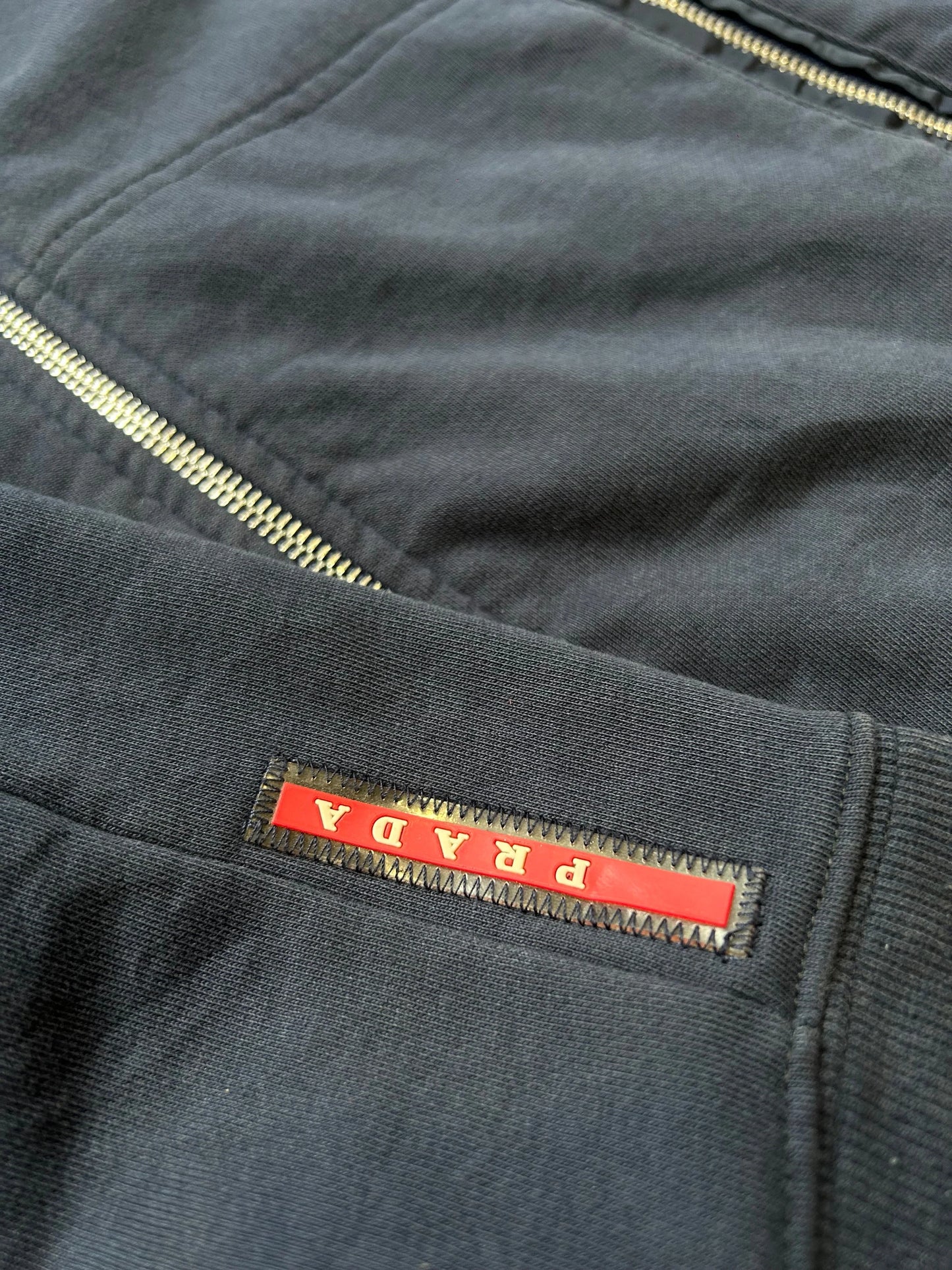 Prada Sport 2000’s Zip Up Hoodie L