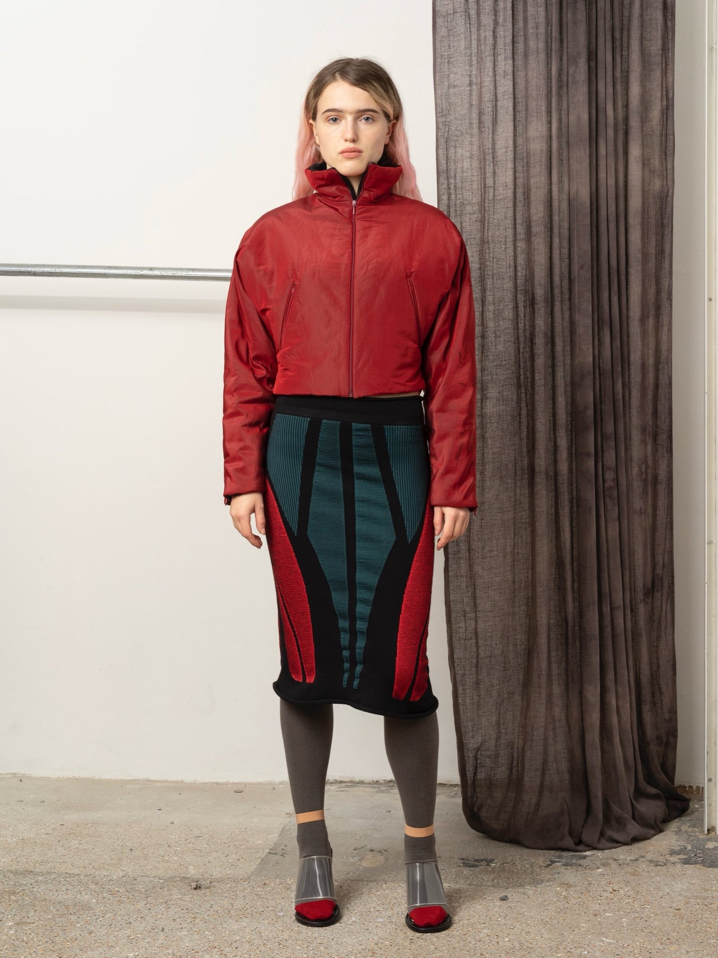 Louis Vuitton Elastic Knit Skirt