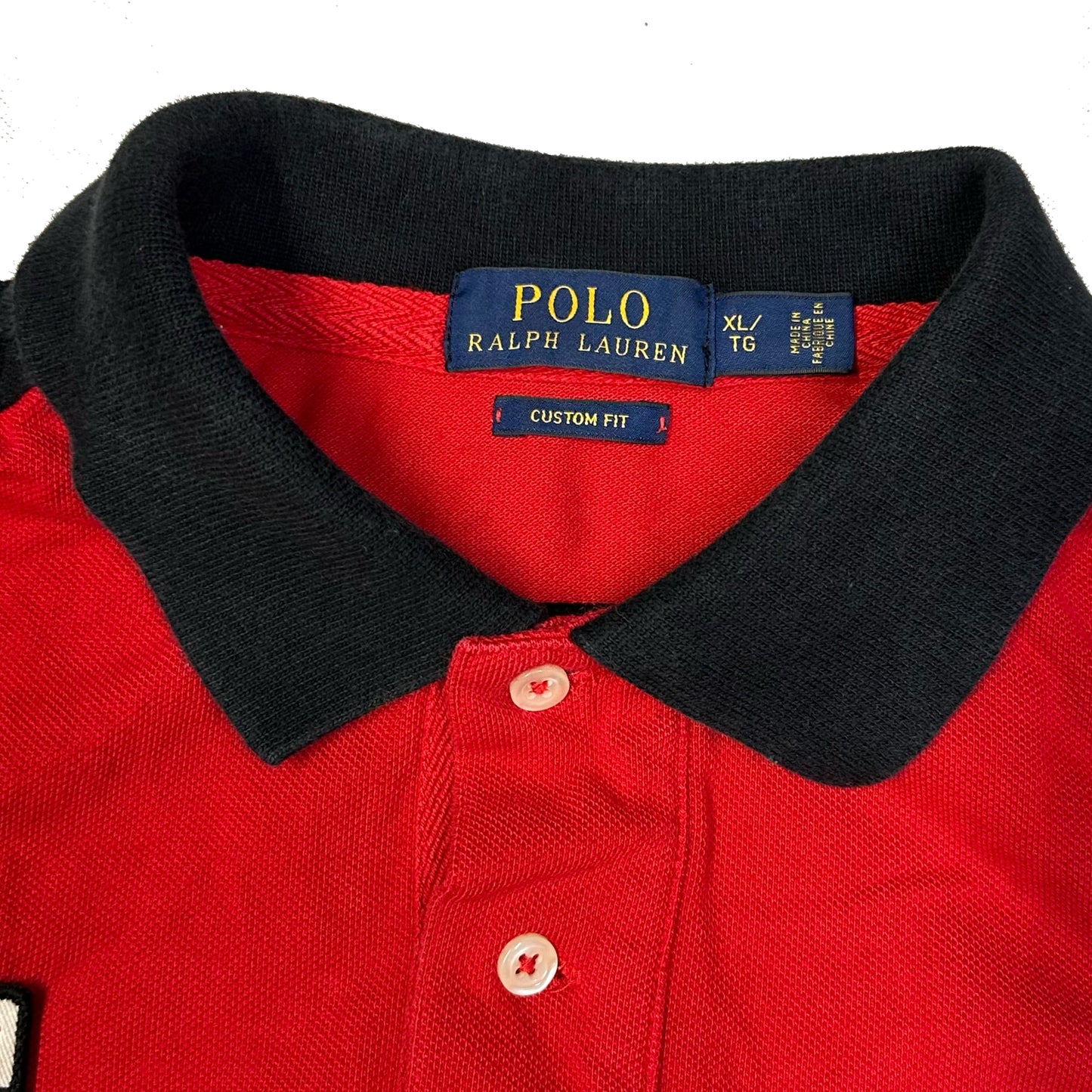 Ralph Lauren Spain Polo In Red ( XL )