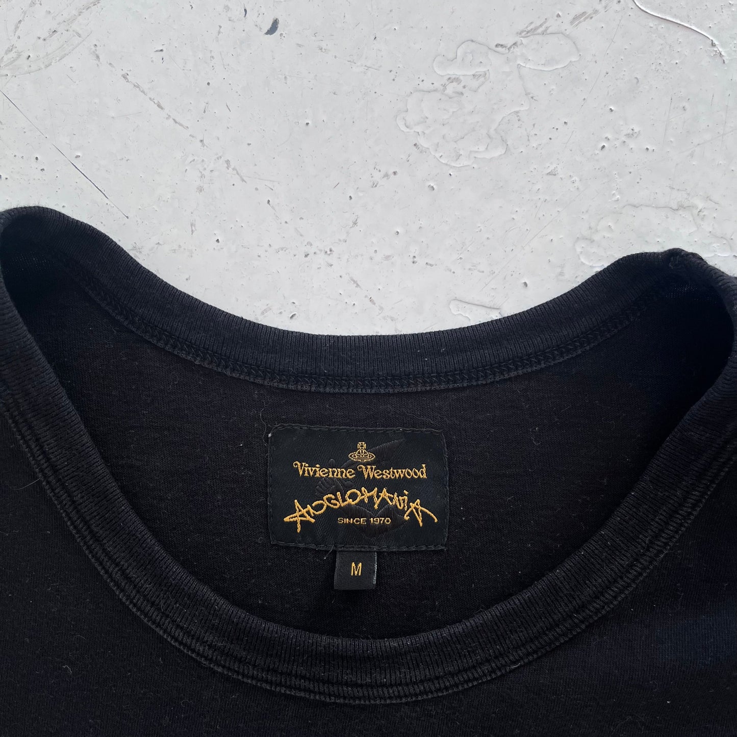 2000s vivienne westwood anglomania black orb tee | Black, Black