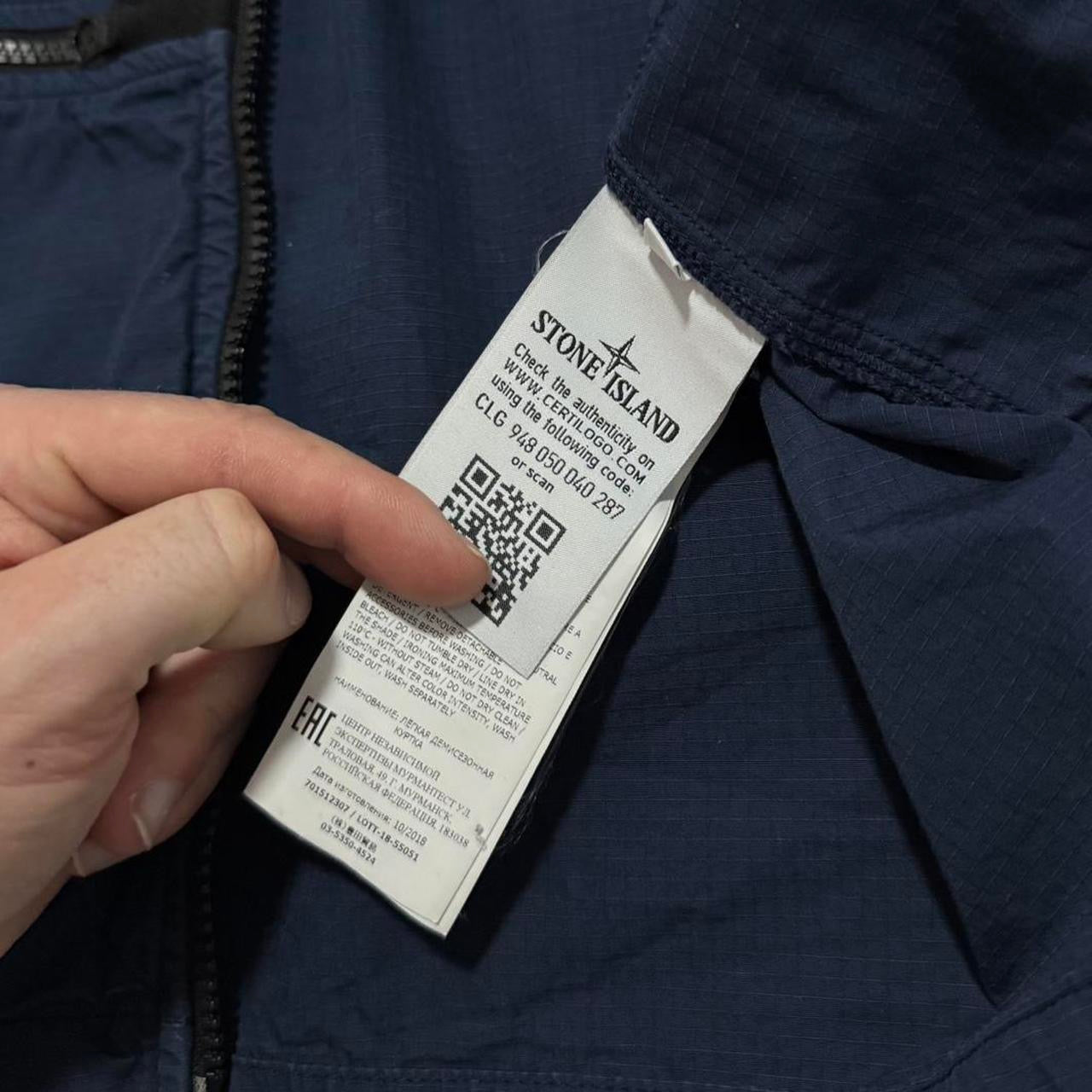 Stone Island Zip Up Overshirt