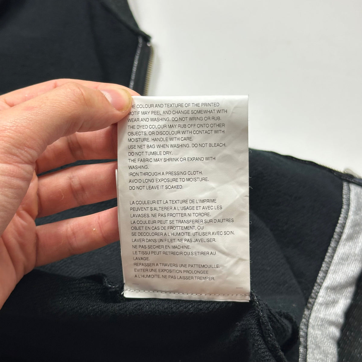 CDG Homme 2011 Silver Glitter Tri-pocket Work Jacket - L (M) | Grey