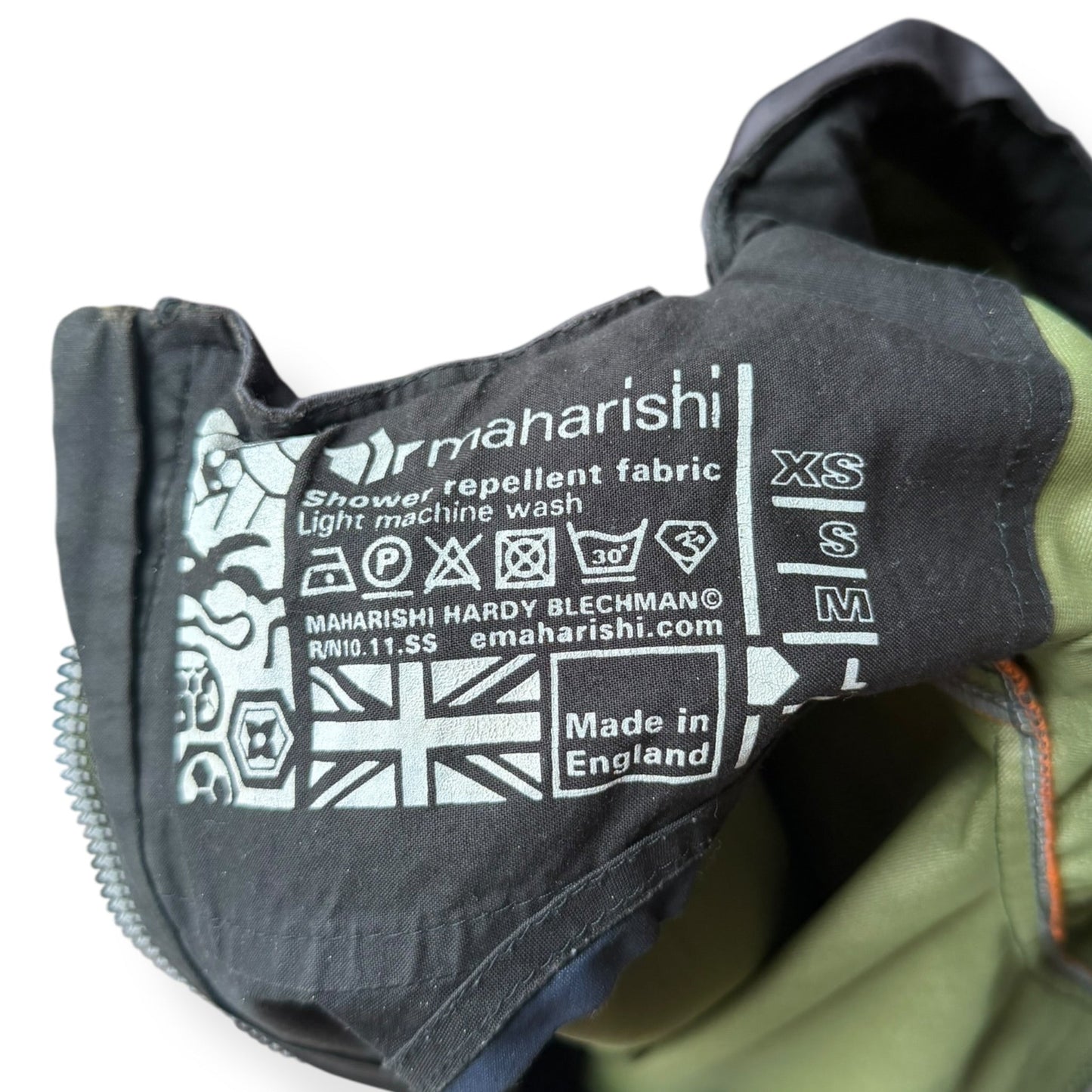 2000's Maharishi Asymmetric Shower Repellent Jacket (L) | Default Title, Red