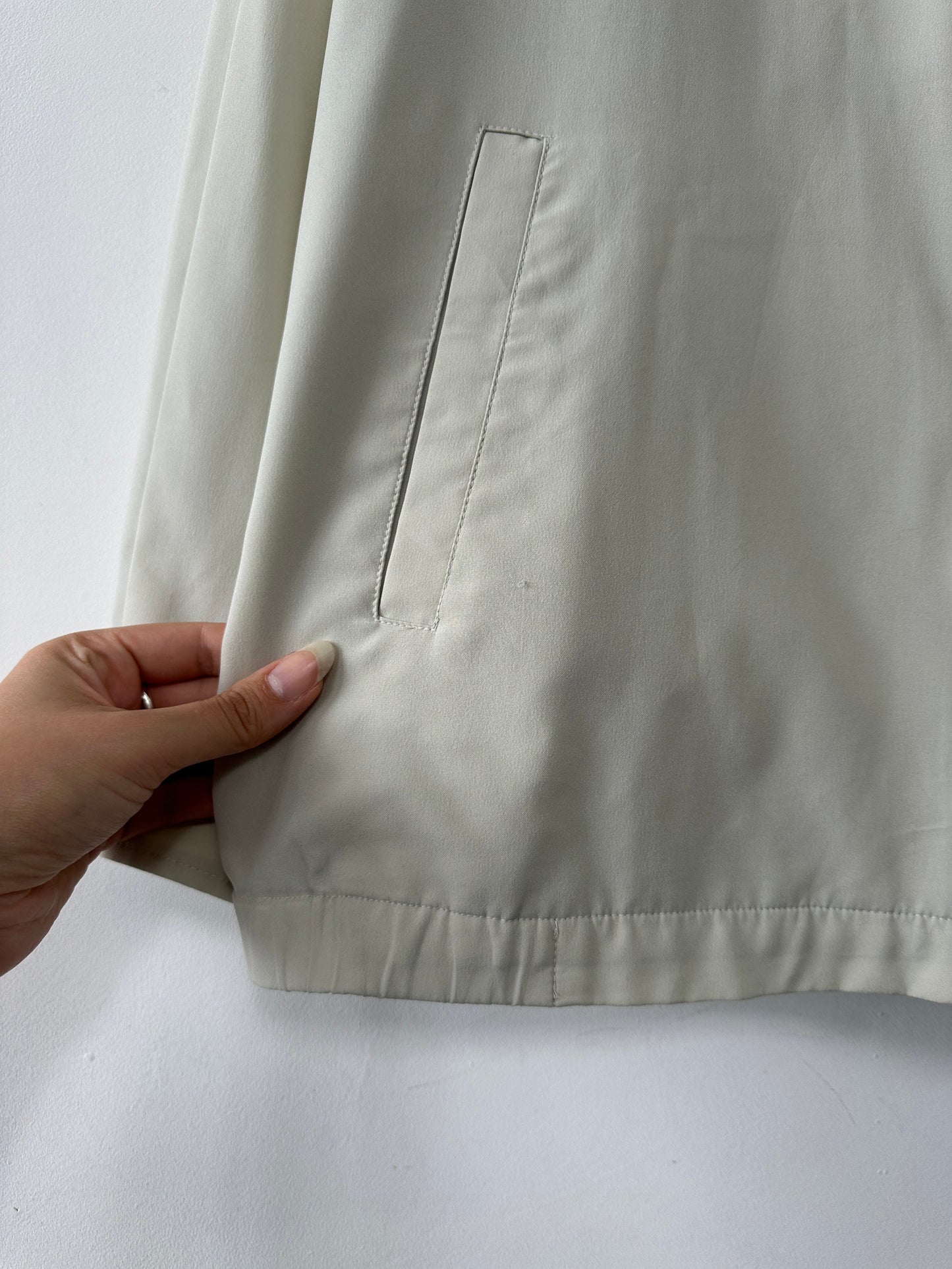 Yves Saint Laurent Pour Homme Logo Bomber Jacket - M/L