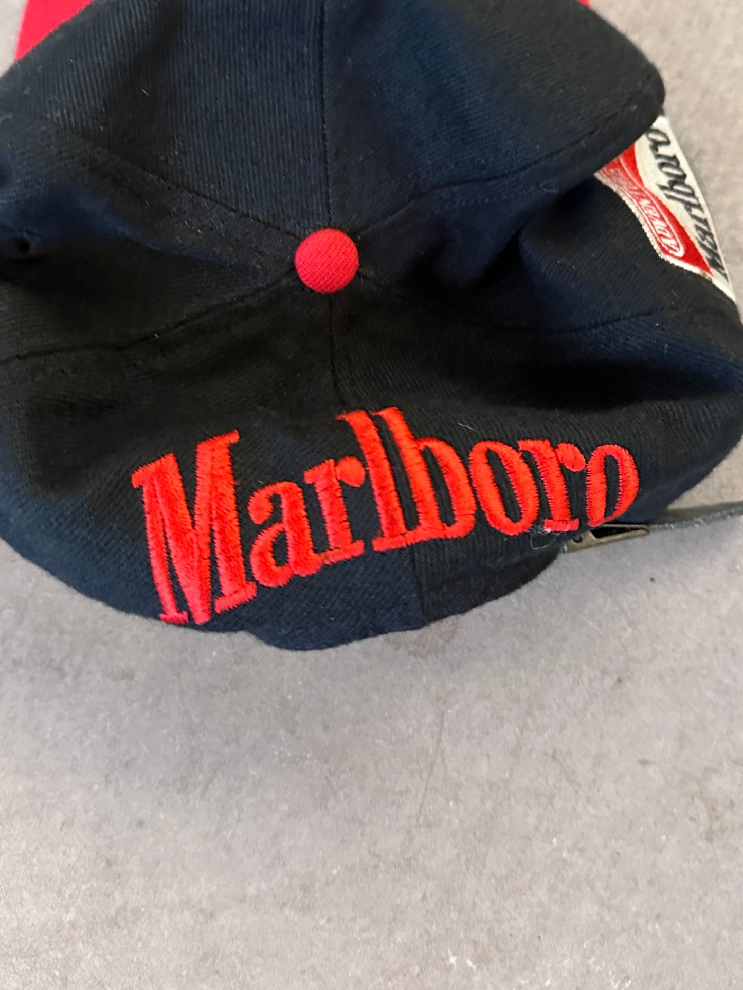1990's Marlboro Adventure Cap | O/S, Black, Red