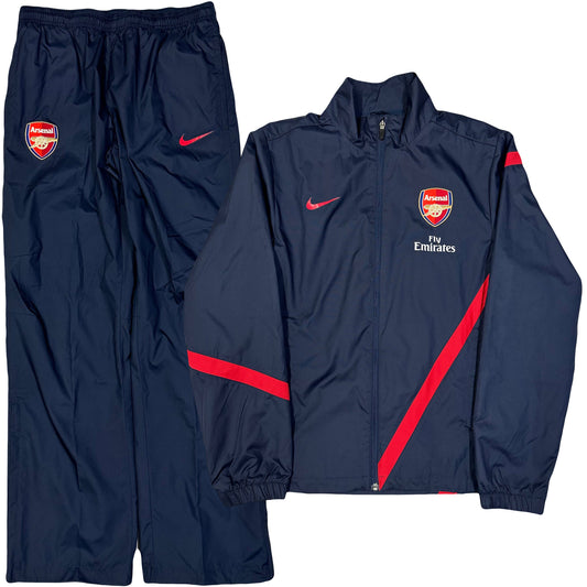 Nike Arsenal 2011/12 Tracksuit In Navy ( S )