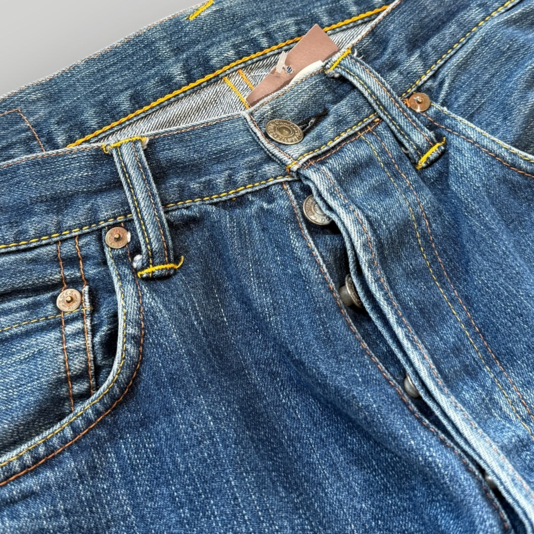 Evisu 2000's Jorts 30" | Default Title, Blue