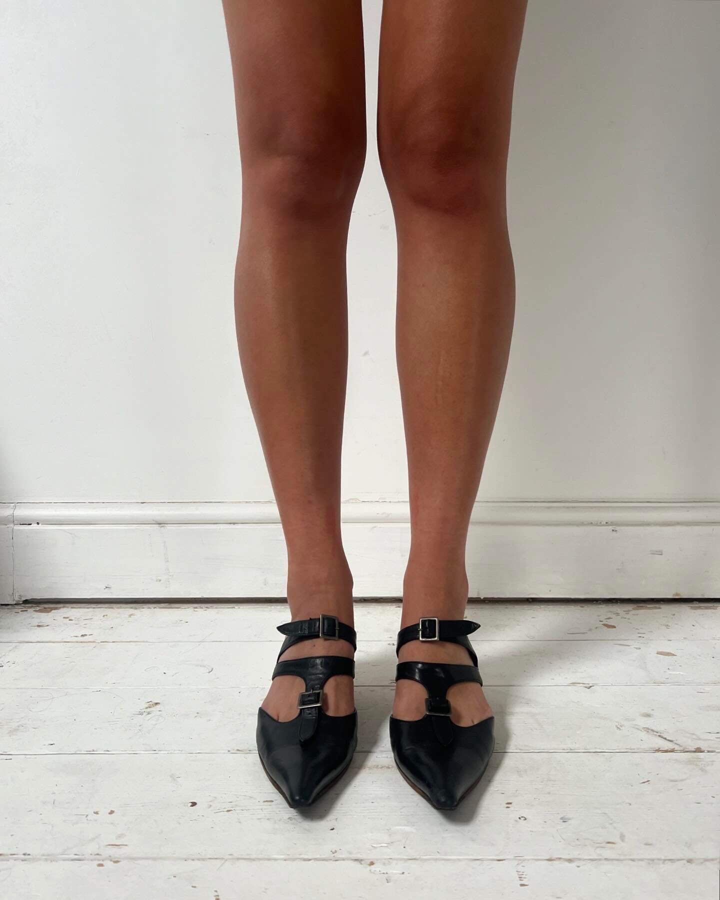 DRIES VAN NOTEN KITTEN HEELS (EU 38, FITS 37.5) | DEFAULT TITLE, Black