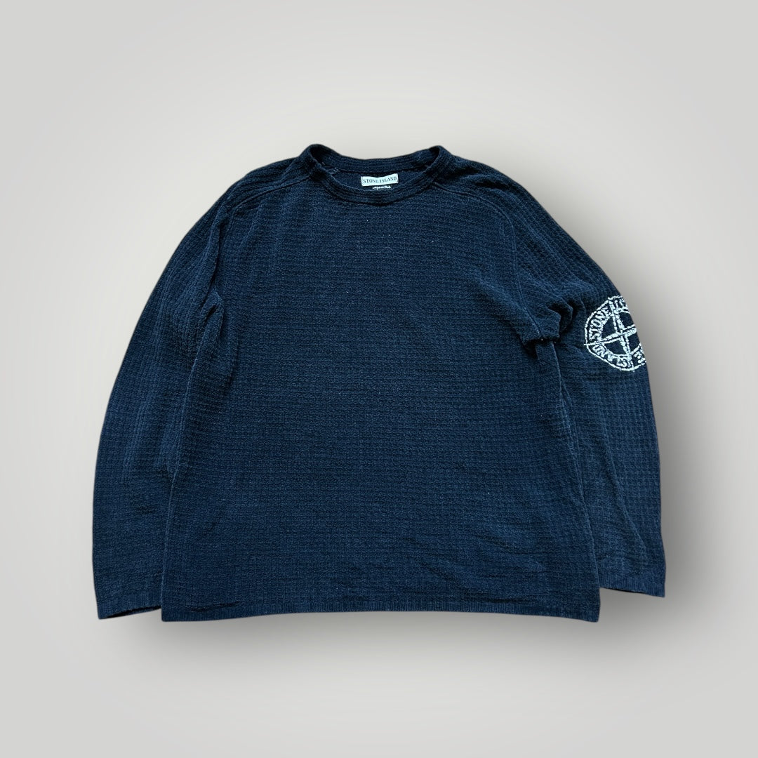 トップス 1998AW STONE  CHENILLE KNIT JUMPER Stone Island Chenille AW/98 Knitted Jumper XL | Default Title