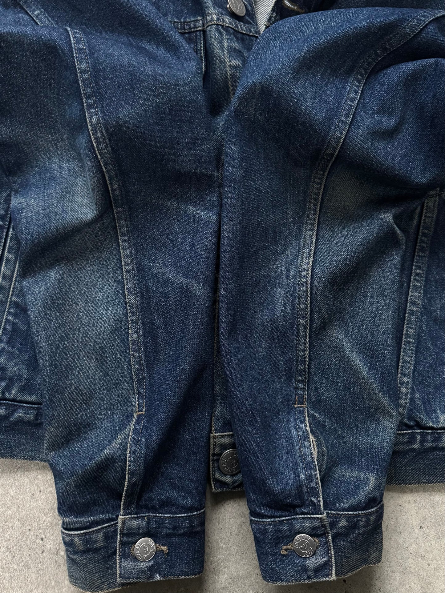 Armani Jeans 1900s Mid Wash Denim Jacket - M/L