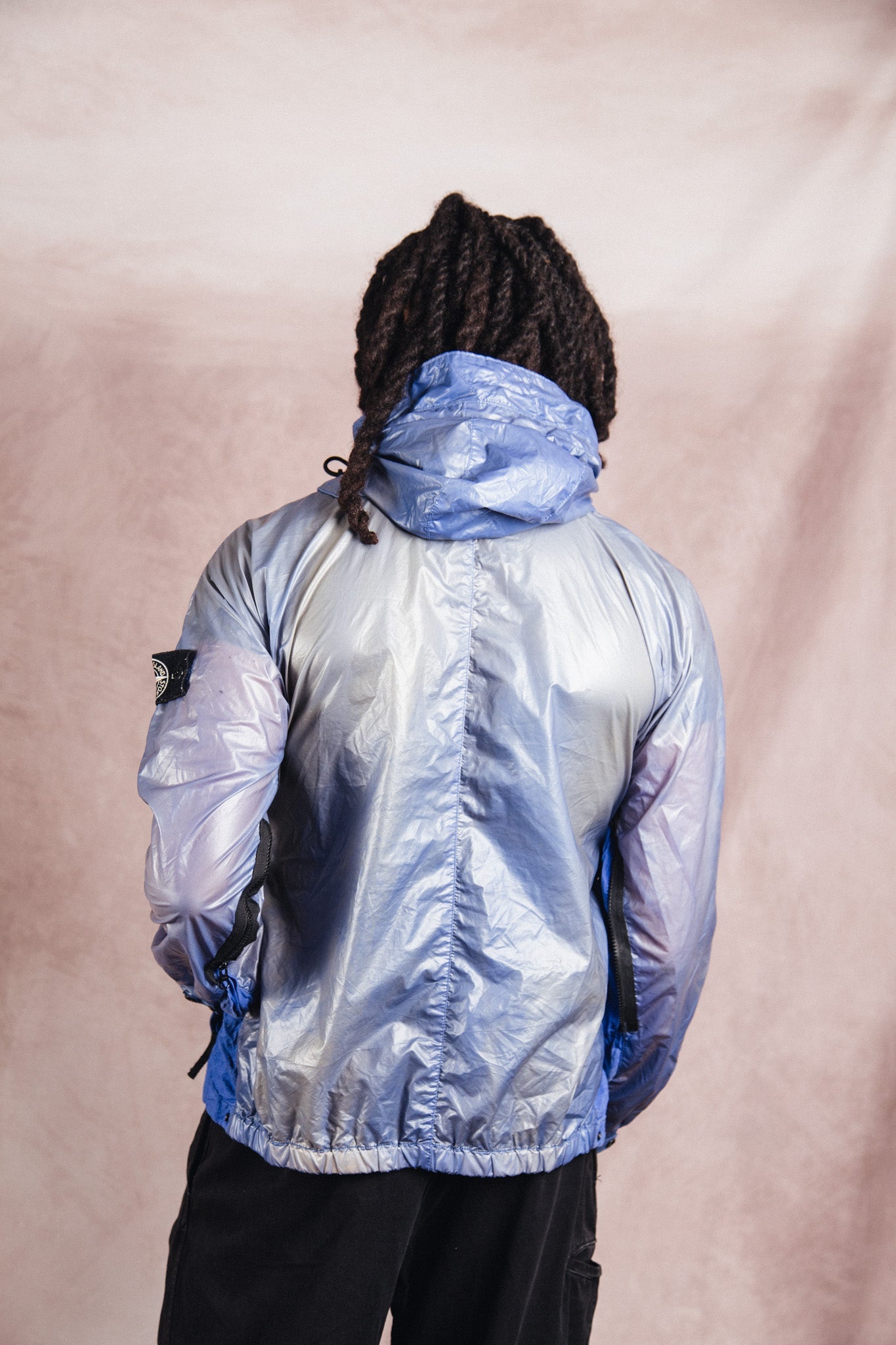 S/S 2022 Stone Island Heat Reactive Lamy Linen Tela Jacket