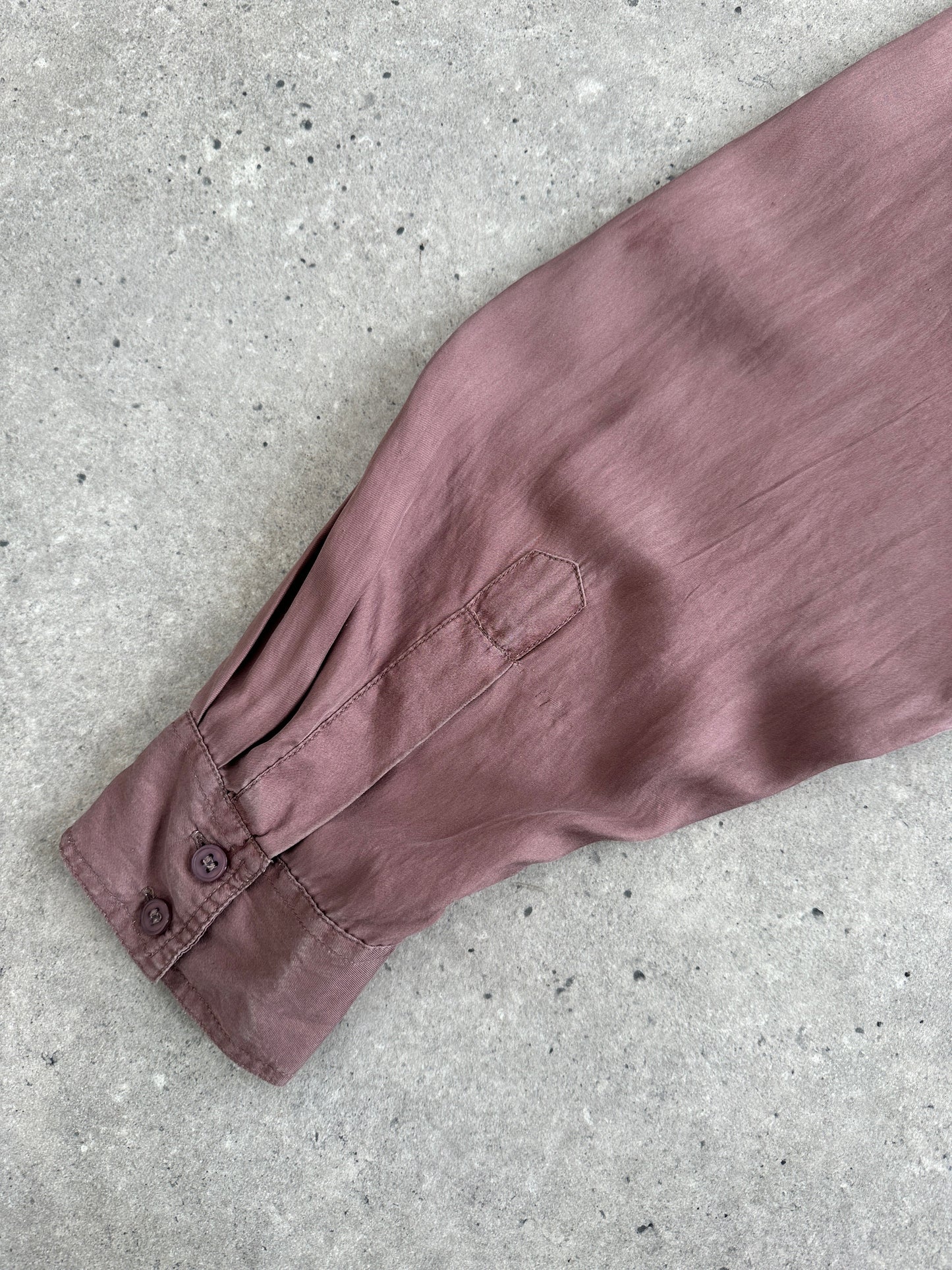 Vintage 90s Pure Silk Shirt - XL