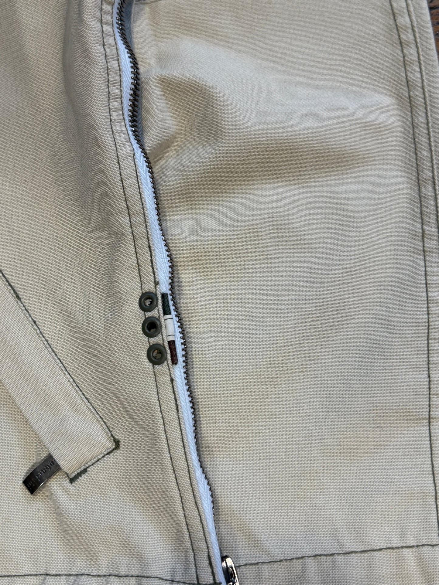 Maharishi Womens Asymmetrical Cotton Canvas Smock XS