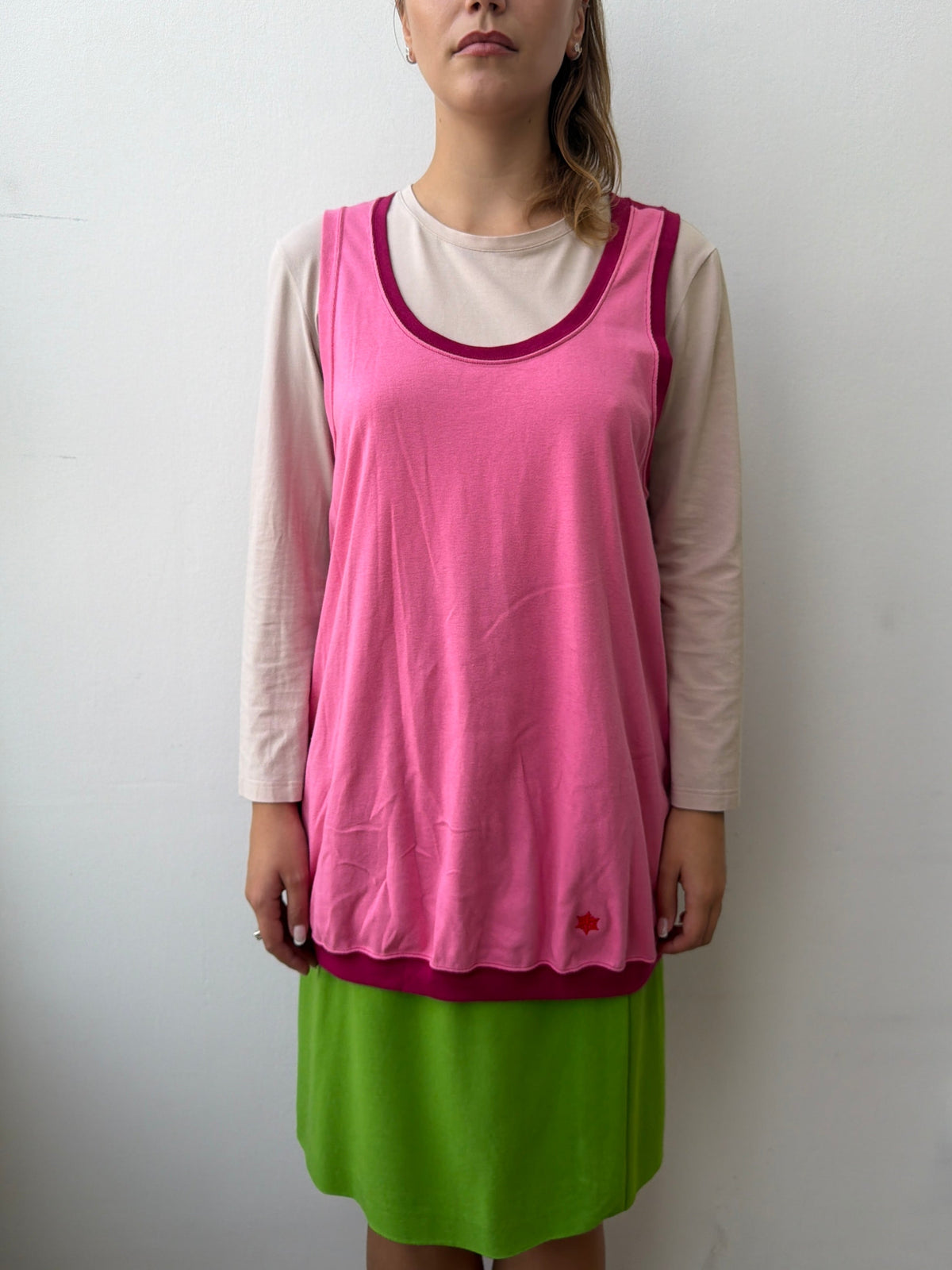 Comme des Garçons Ganryu Pink Tank Top | Small, Pink