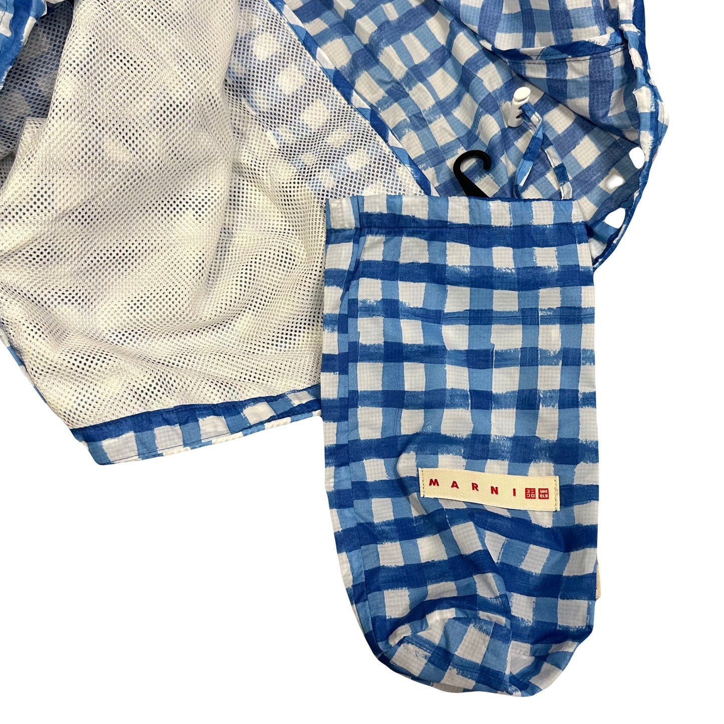Uniqlo X Marni Check Jacket In Blue (M)