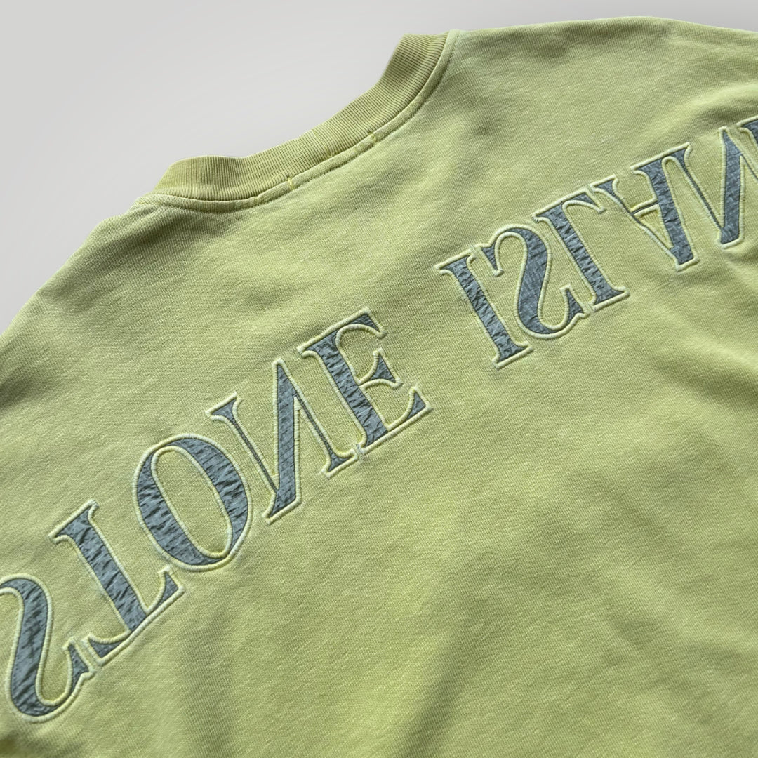 Stone Island SS/14 Spell Out Crewneck L | Default Title, Yellow