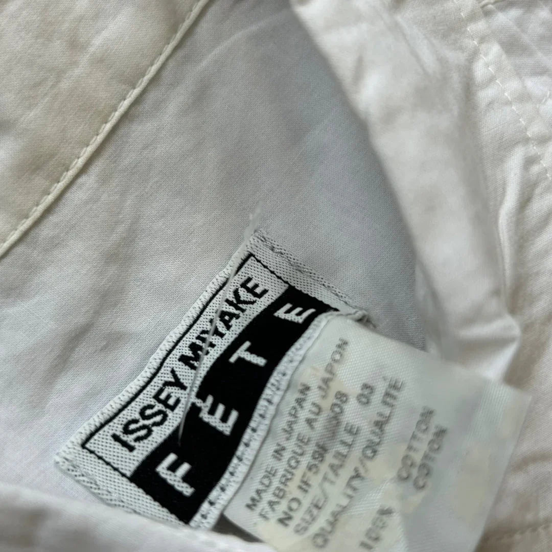 Issey Miyake Fete Crinkle Shirt M