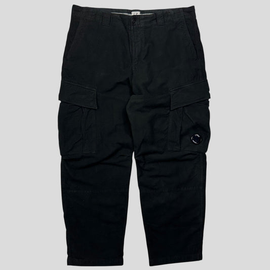CP Company 2022 Moleskin Heavy Cotton Cargo Trousers - L/XL
