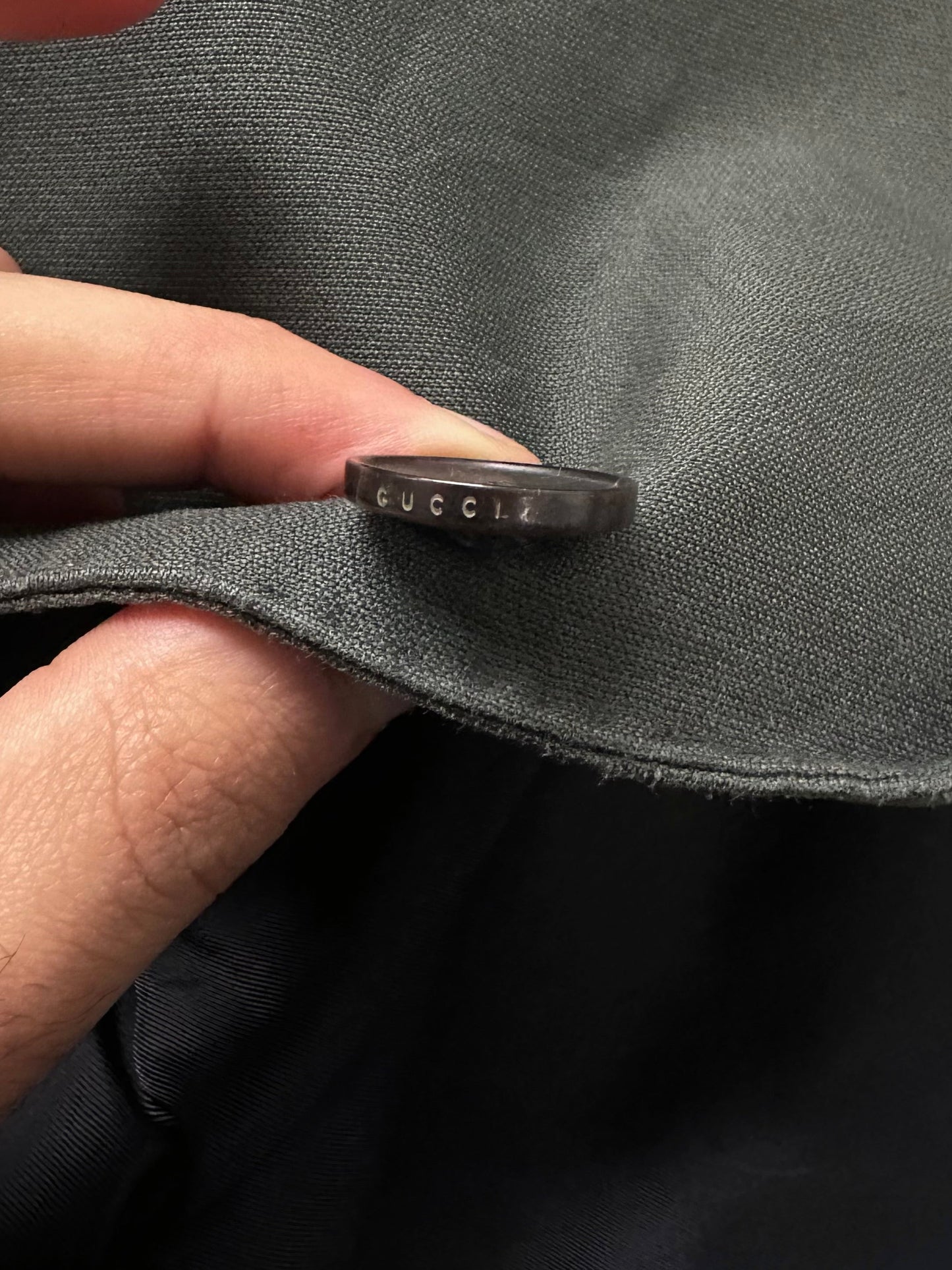 Gucci 2000s Single Breasted Pure Cotton Blazer - 42R/L