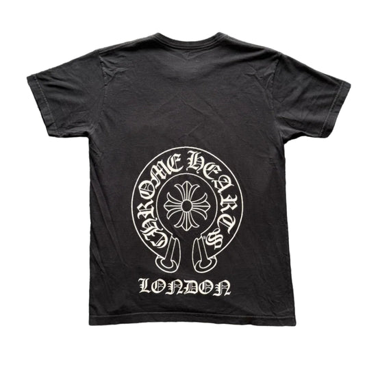 Chrome Hearts London Exclusive Horseshoe Tee | Large, Black