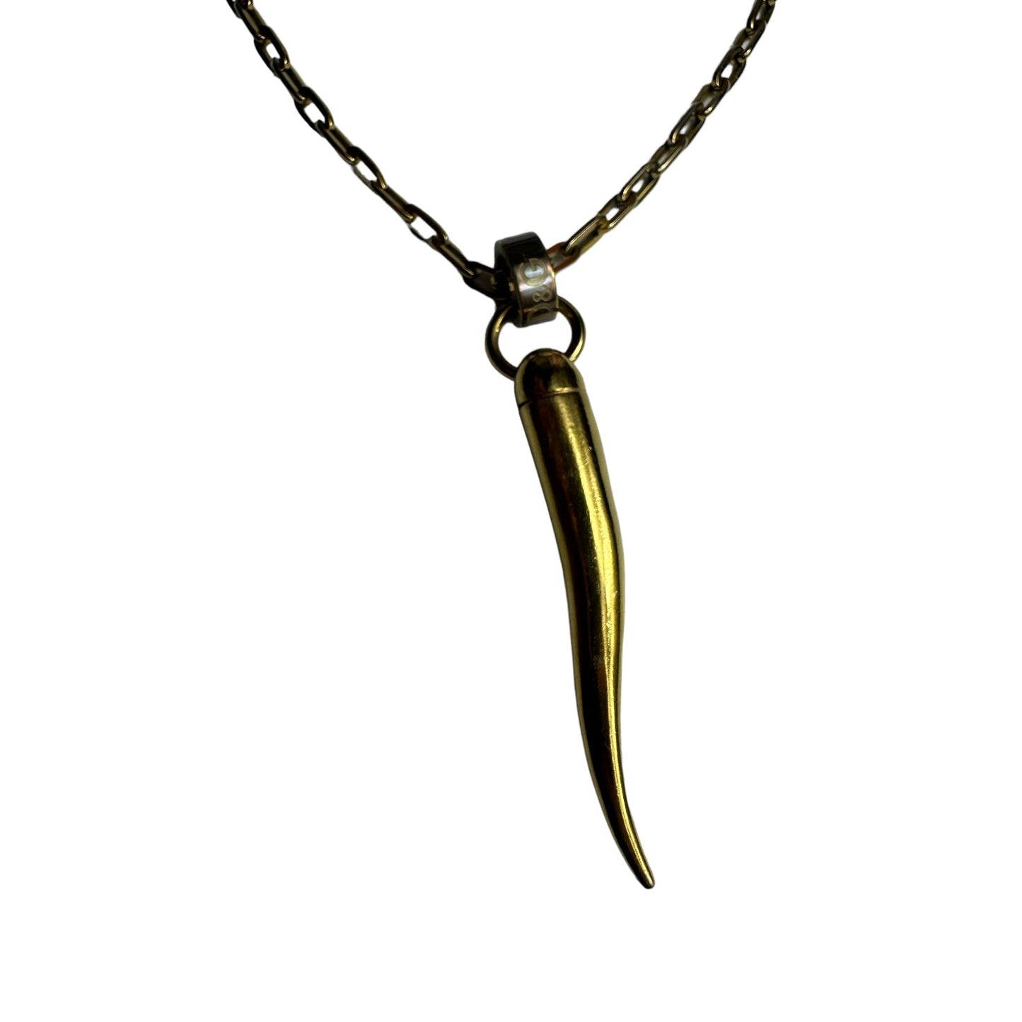 Dolce & Gabbana Gold Chilli Necklace