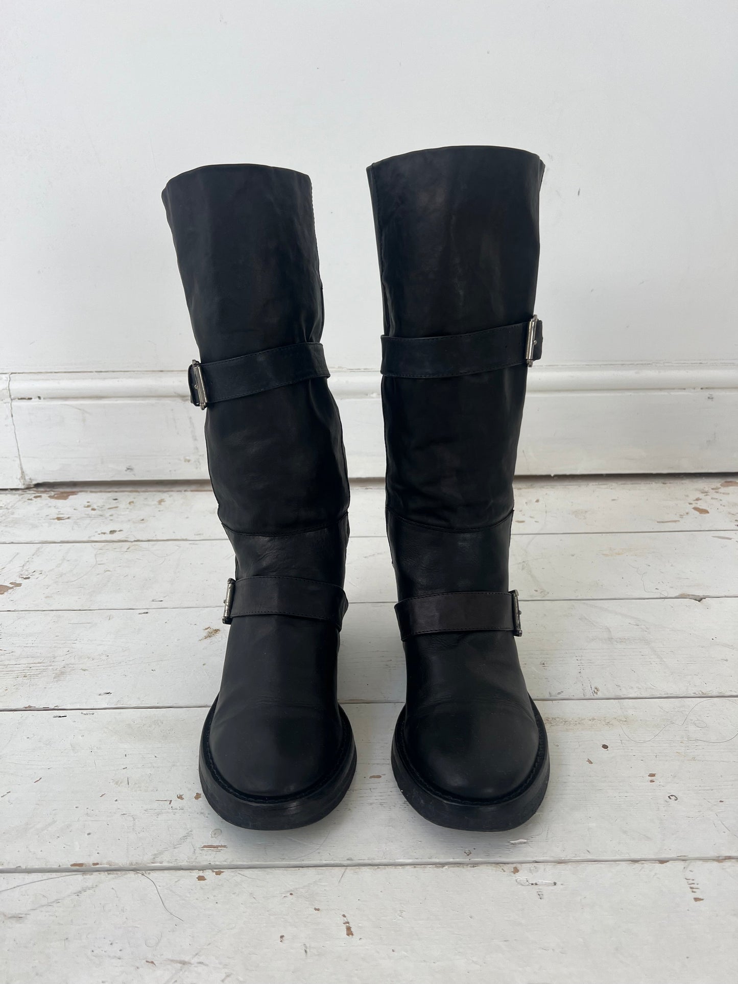 ANN DEMEULEMEESTER BOOTS (EU 35) | DEFAULT TITLE, Black