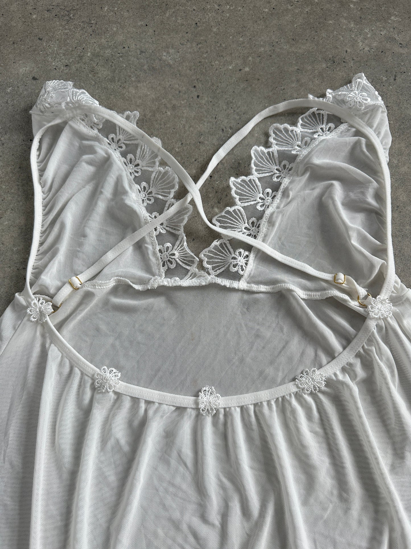 Vintage 2000s Lace Top - M/L