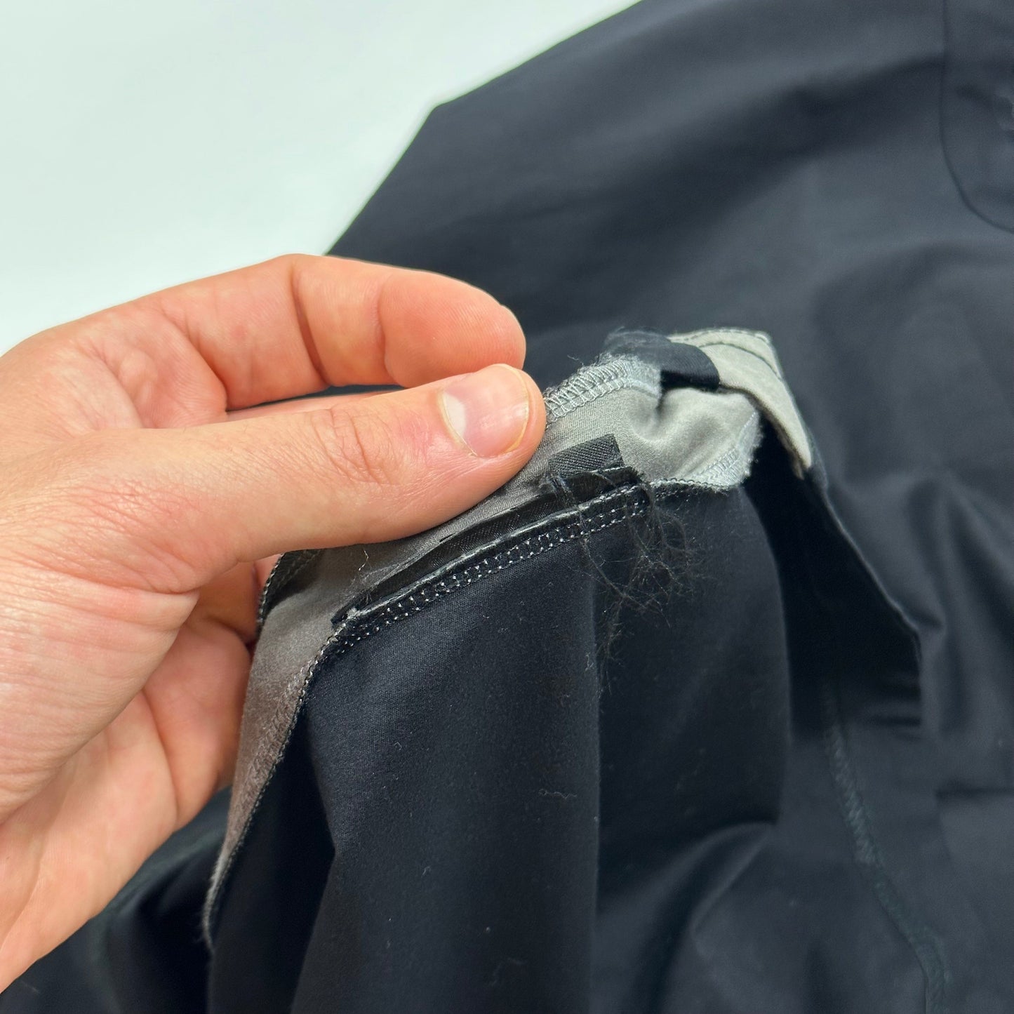 Prada Milano 2018 Rubber Race Logo Panelled Longsleeve - M