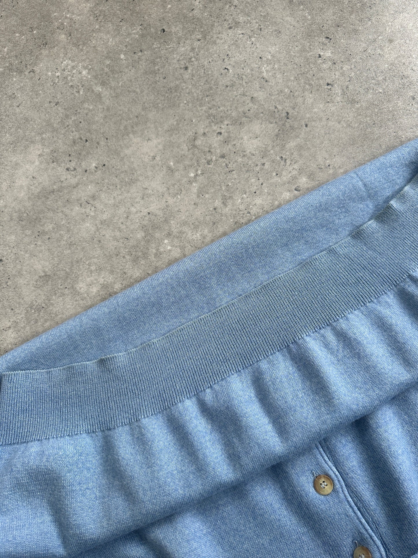 Burberry London 2000s Merino Wool Polo Logo Jumper - XL