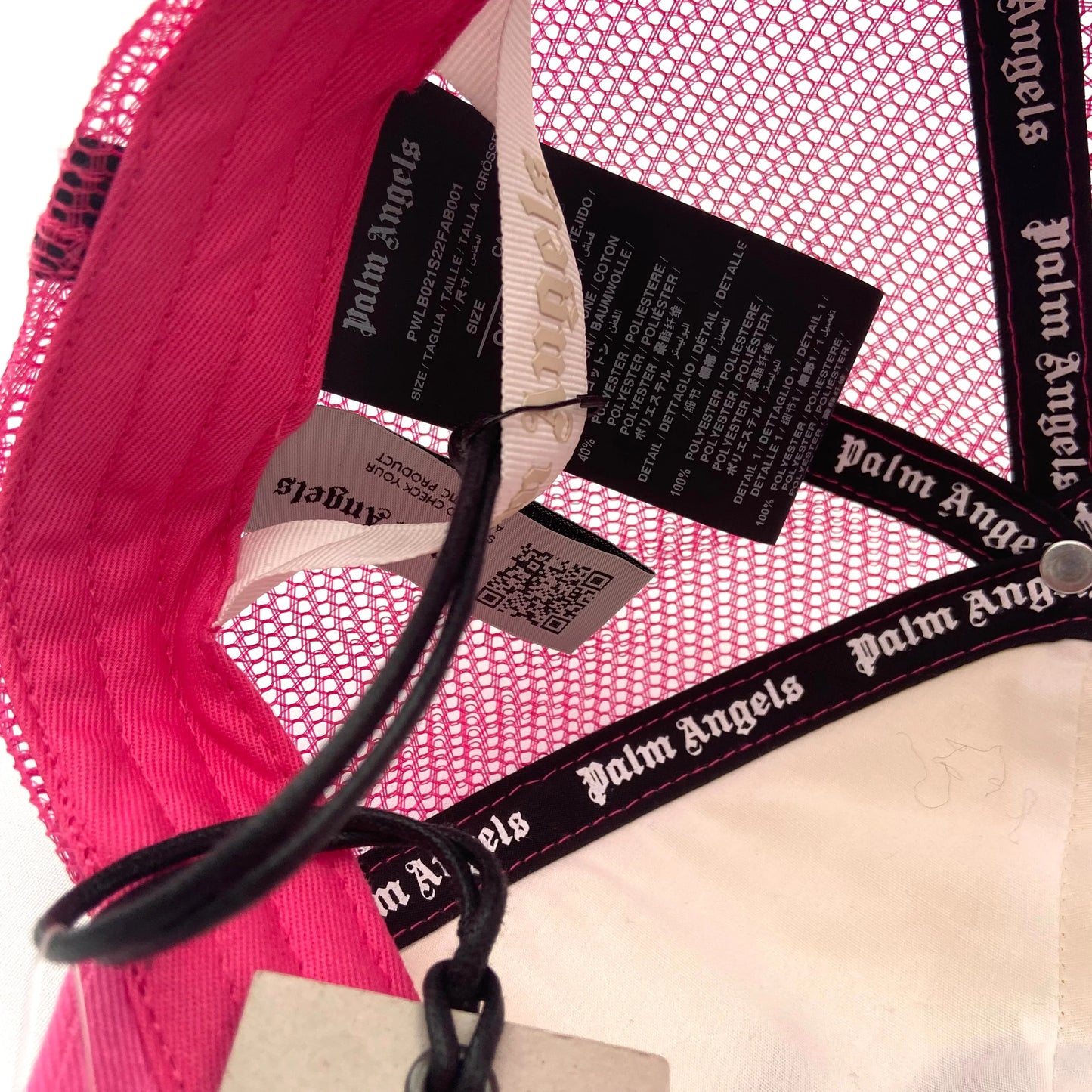 PALM ANGELS TRUCKER HAT PINK | O/S, Pink