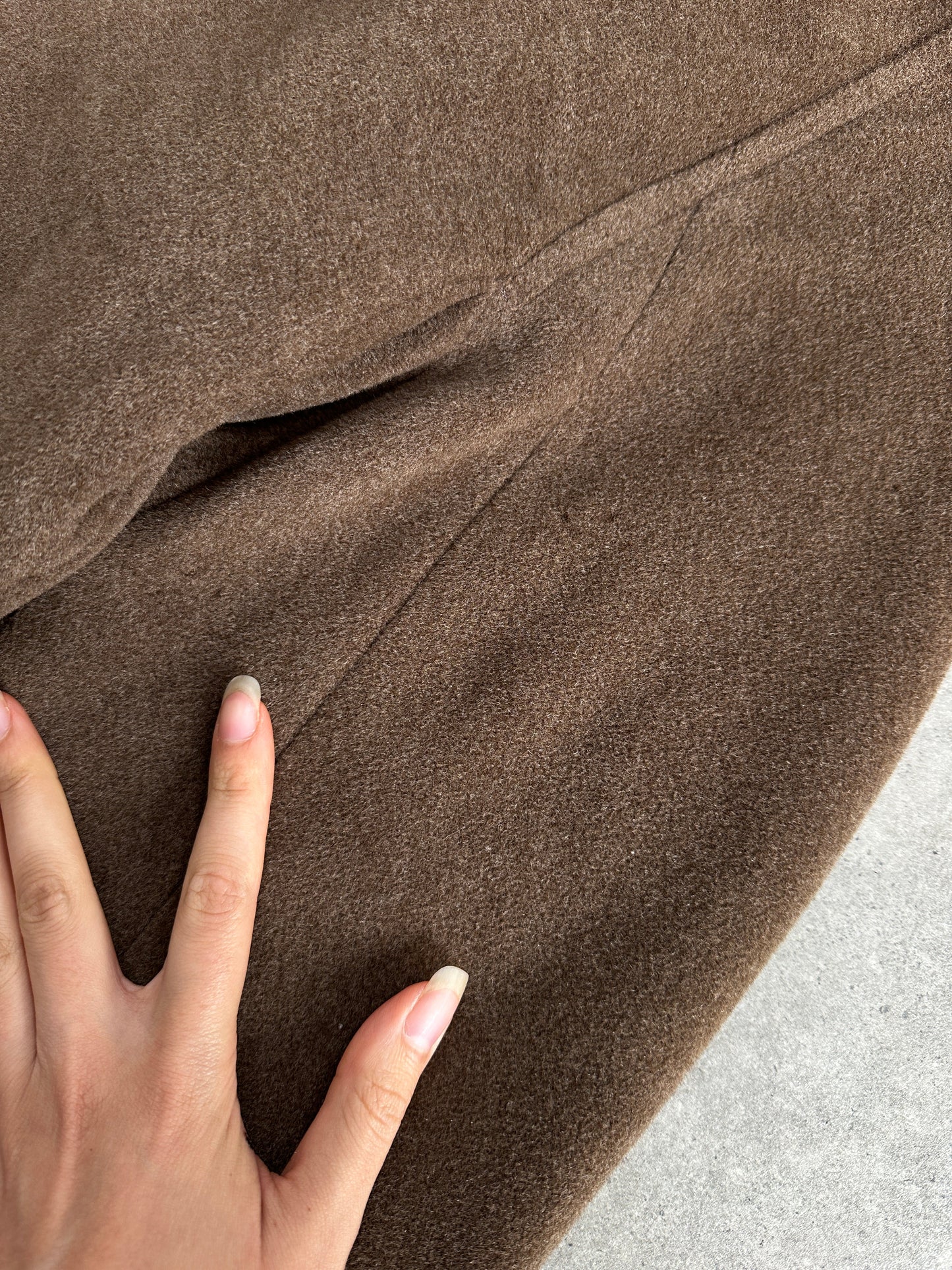 Max Mara Weekend 2000s Wool Hooded Double Breasted Coat - M