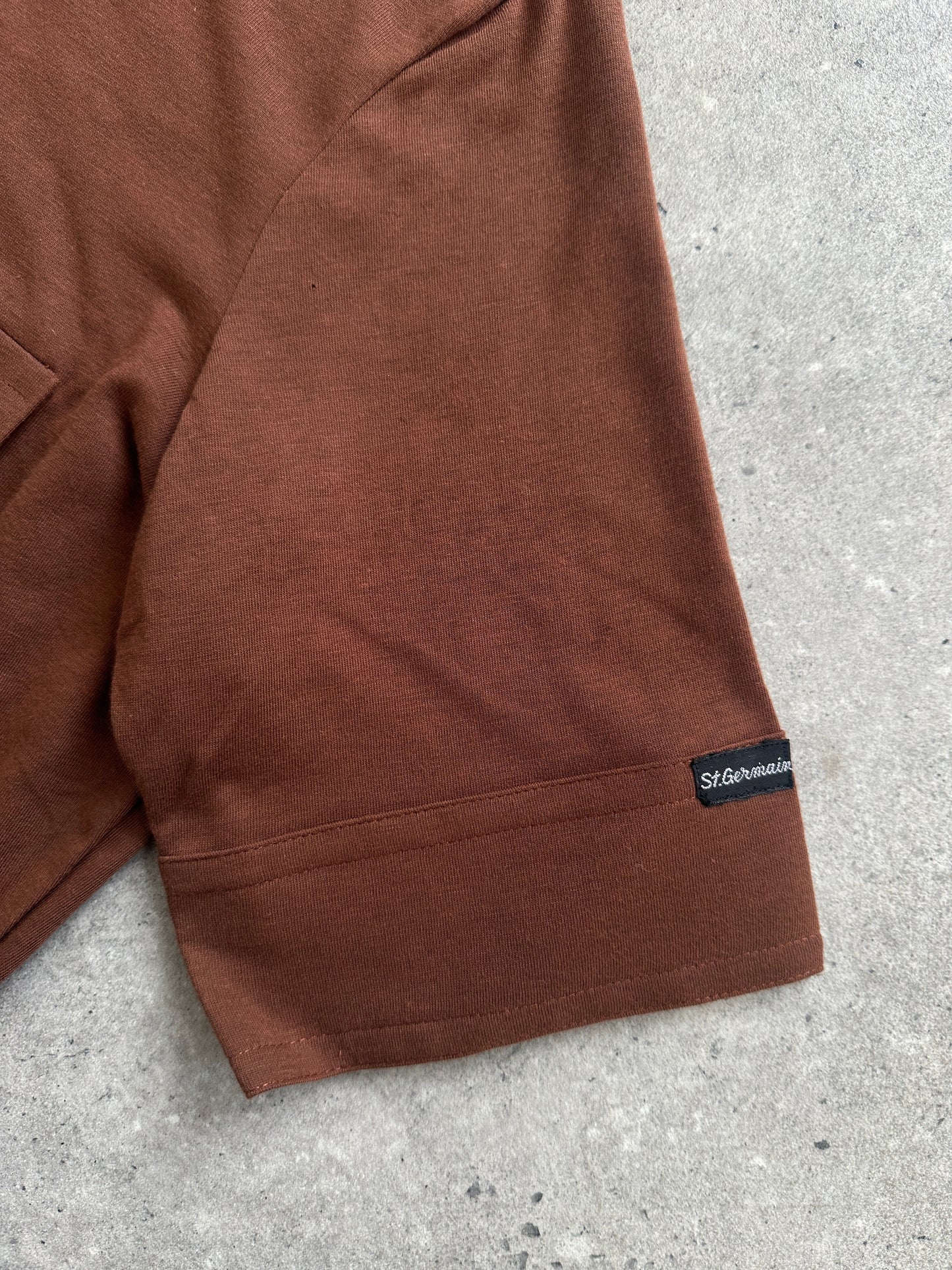 Italian Vintage 1970s Dagger Collar Polo Shirt - M