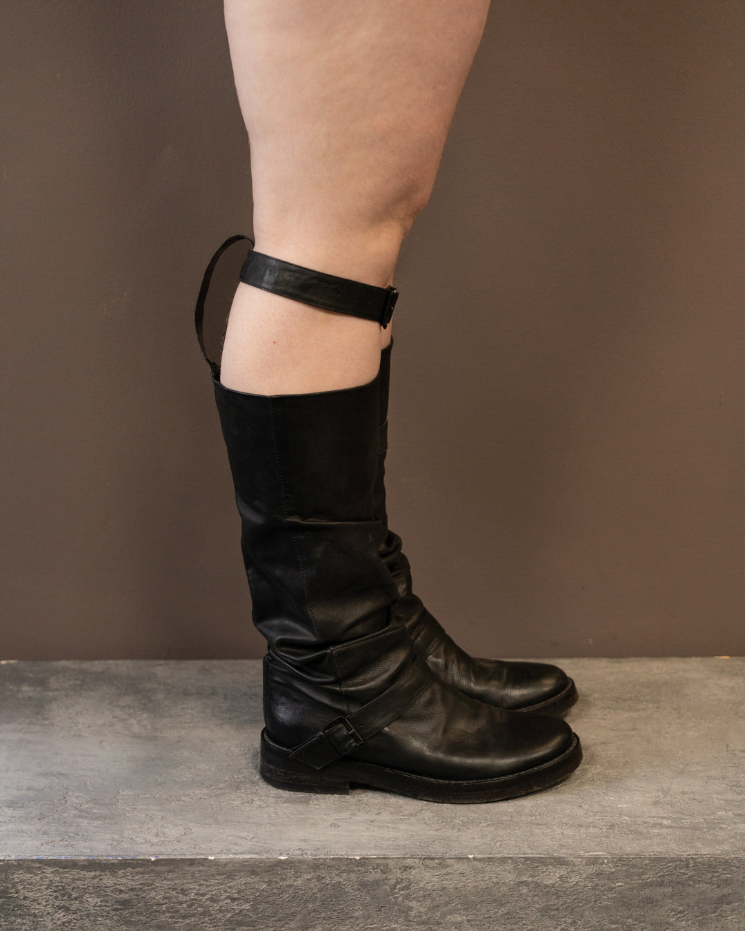 ANN DEMEULEMEESTER BOOTS (EU 41) | DEFAULT TITLE, Black