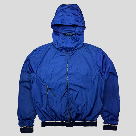 Prada Sport SS00 Nylon Technical Light Bomber Jacket - XL (L) | Large, Blue
