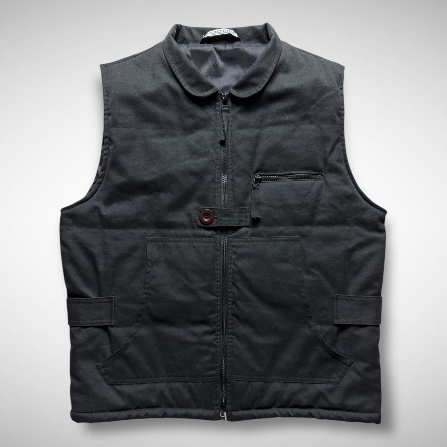 Sabotage Cotton Padded Vest (1990s)