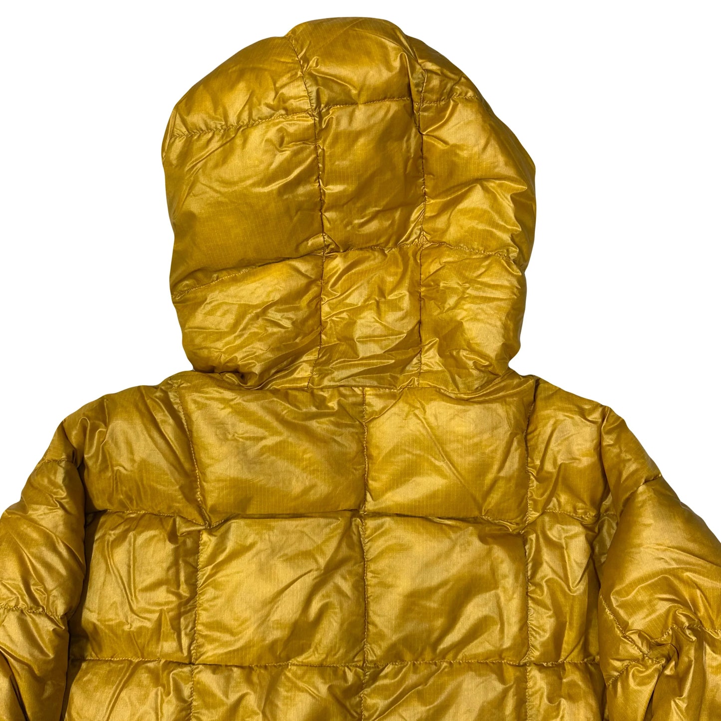 Montbell Square Stitch Puffer Jacket In Yellow ( M )
